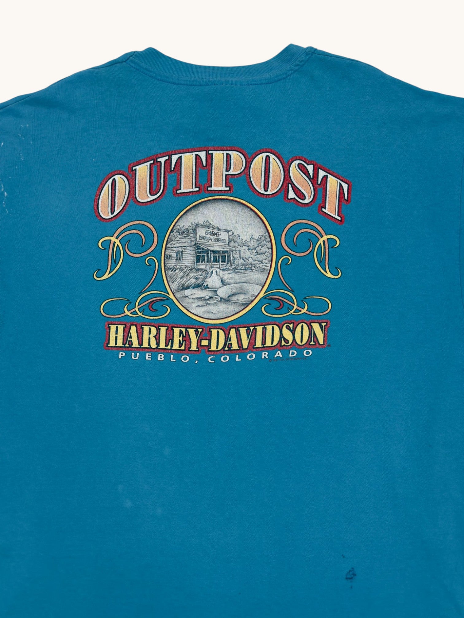 90s Harley Davidson Pueblo Colorado Tee - 2XL