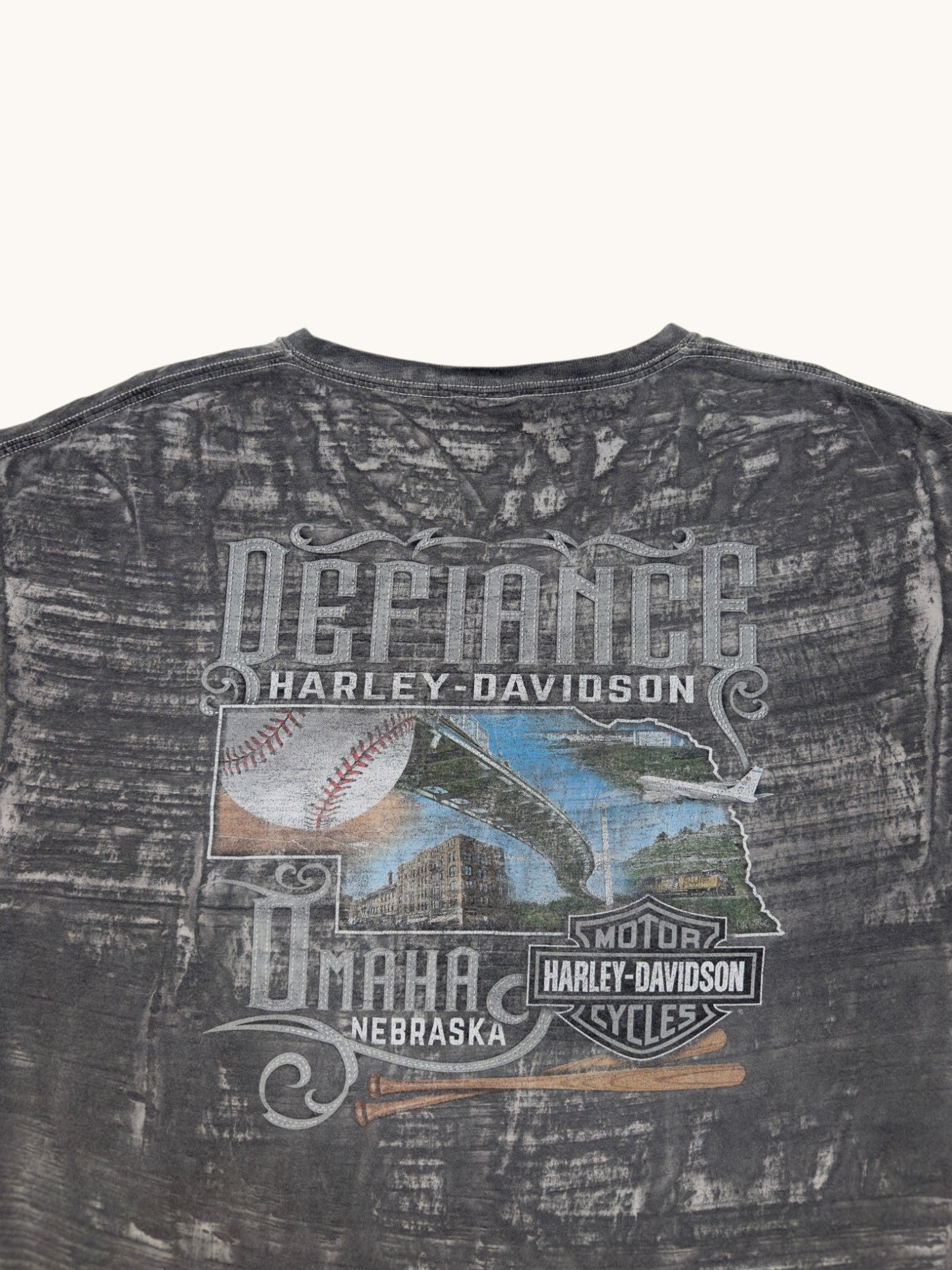 Harley Davidson Omaha Nebraska Tee - XL