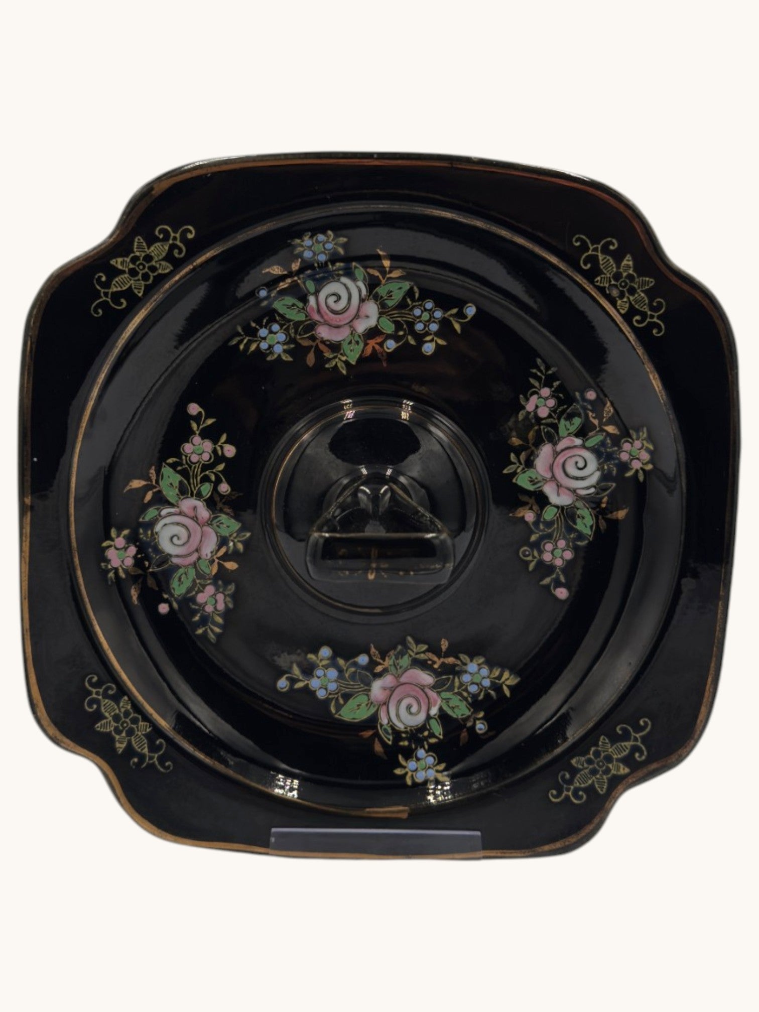 20s Seiei & Co. Hand-Painted Trinket Dish