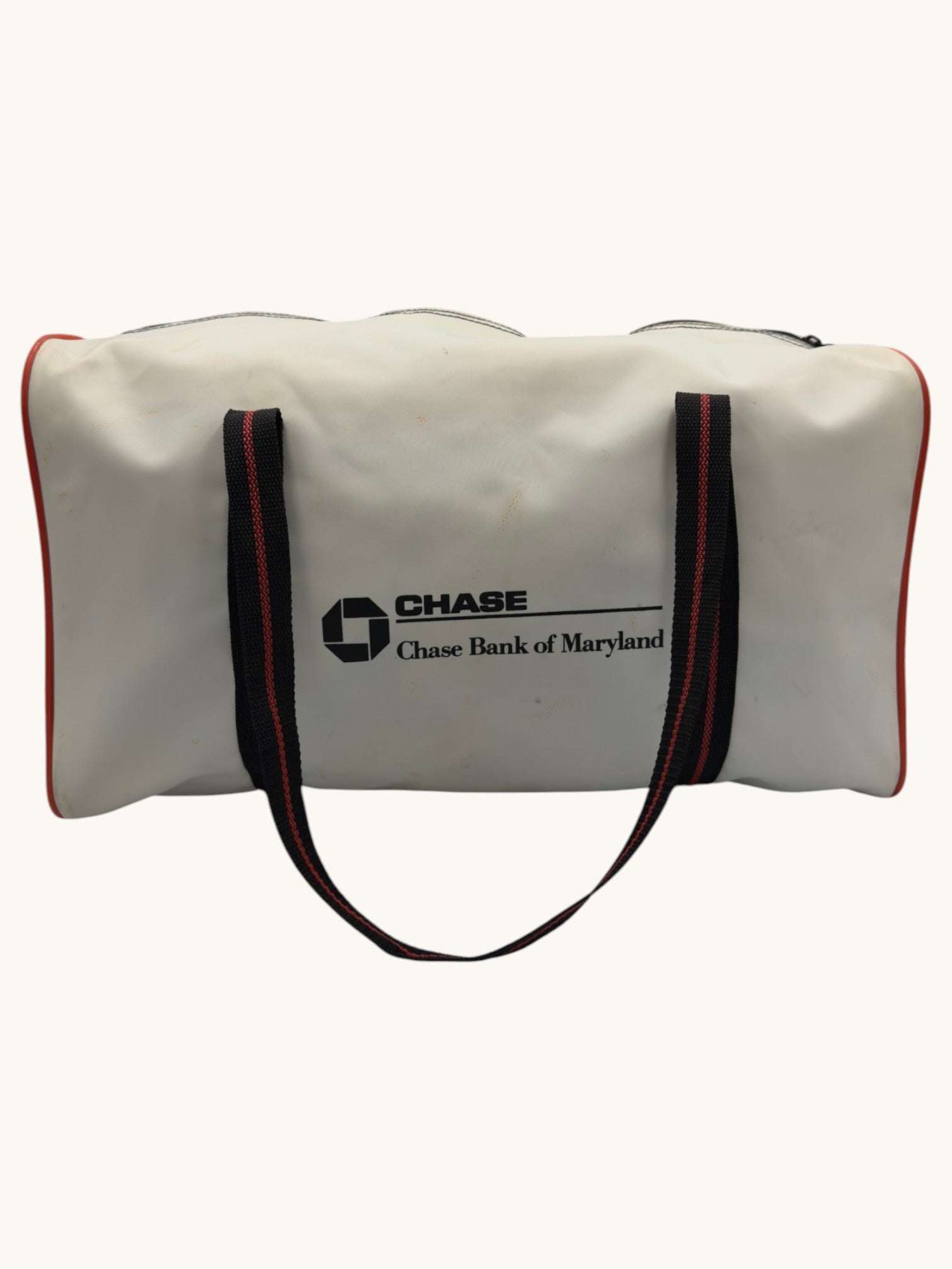 90s Orioles White Duffel Bag