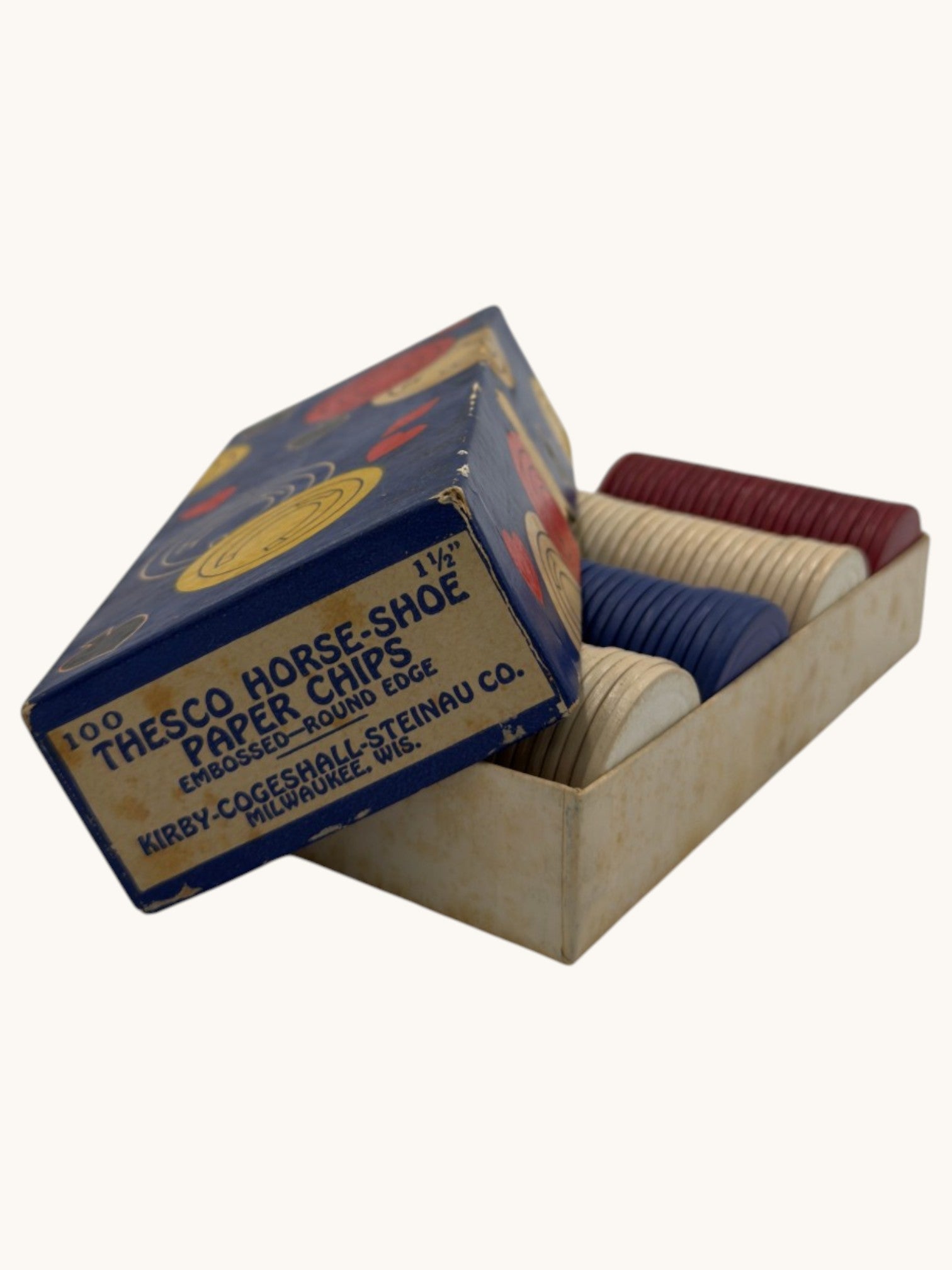 50s Thesco Horse-Shoe Paper Chips