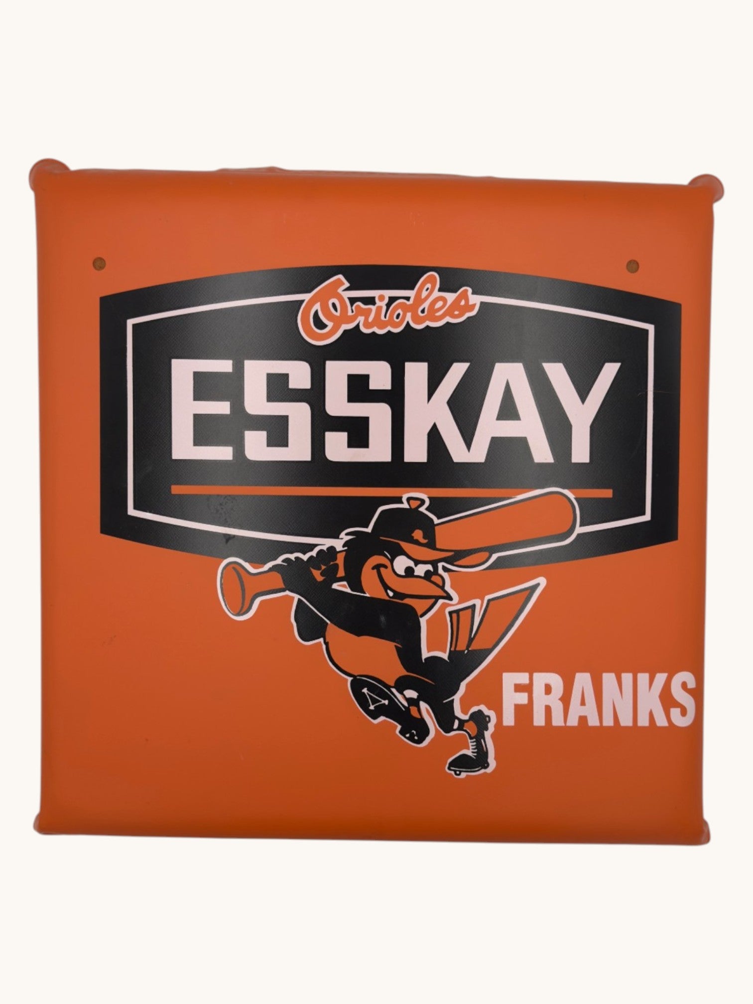 90s Orioles Memorial Stadium ESSKAY Franks Seat Cushions