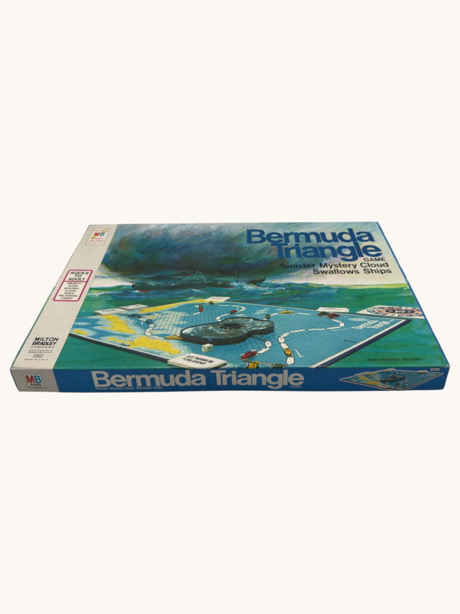 70s Milton Bradley Co. Bermuda Triangle Board Game