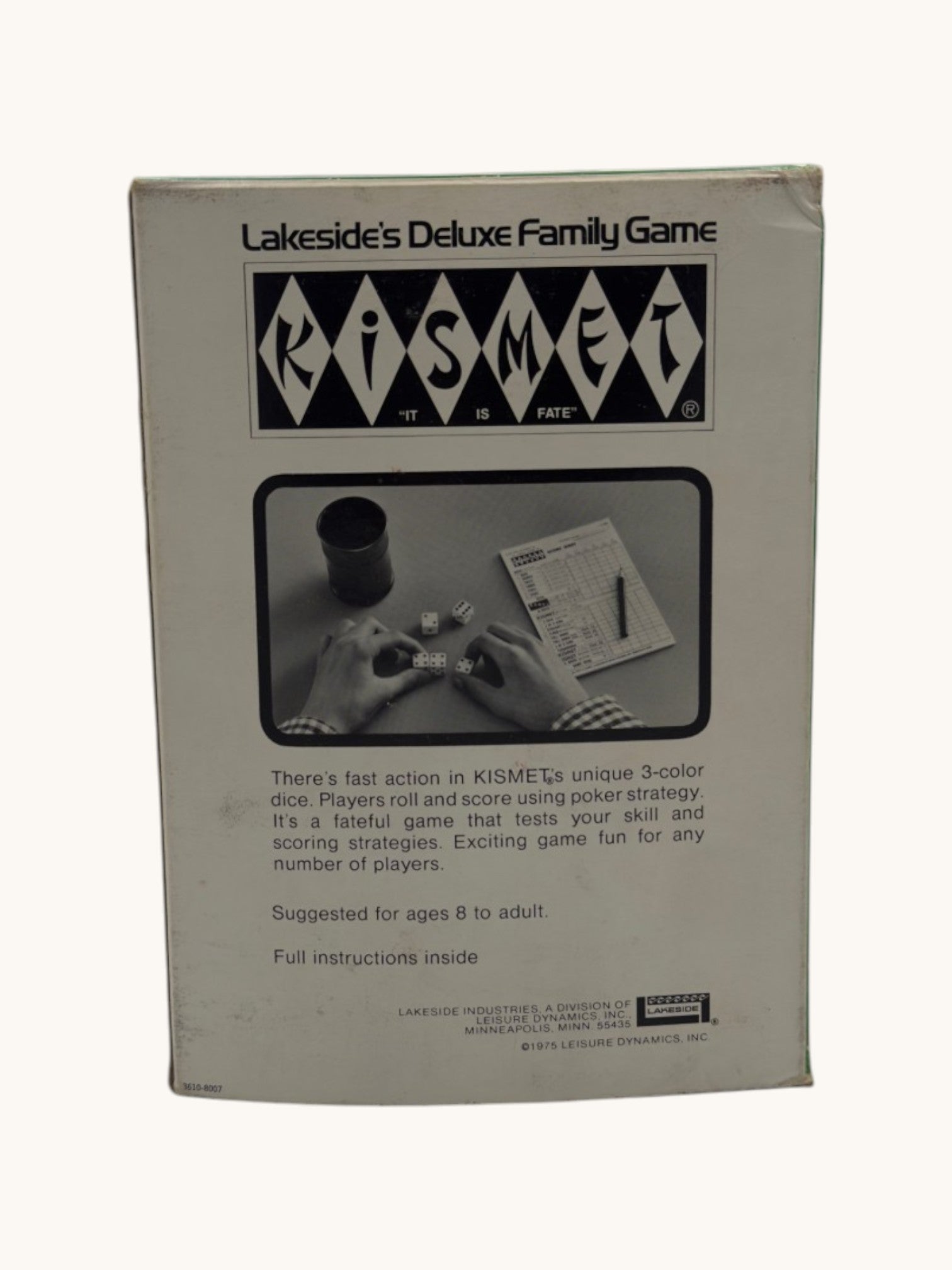 70s Lakeside Kismet Game