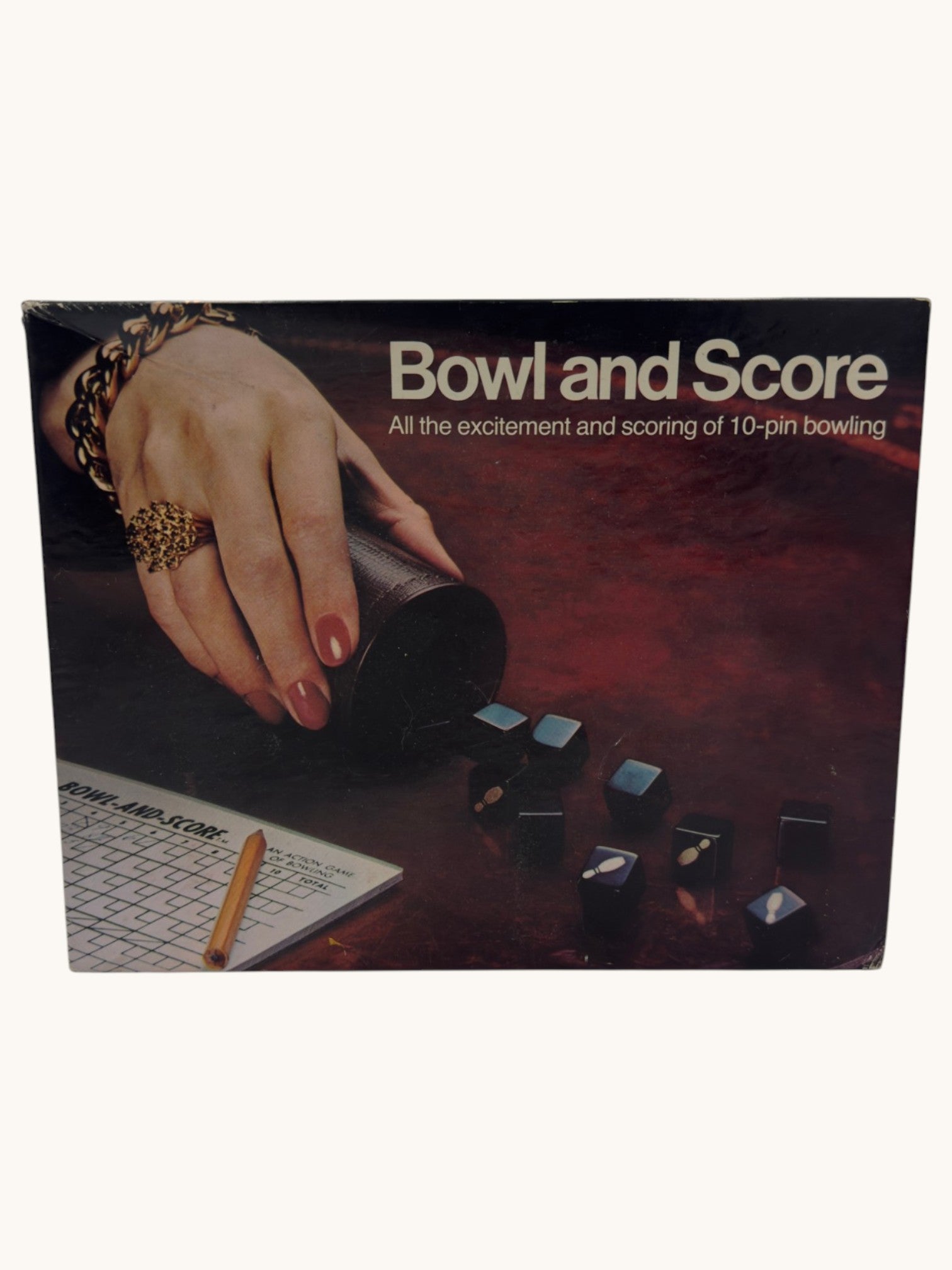 70s Milton Bradley Co. Bowl and Score Game