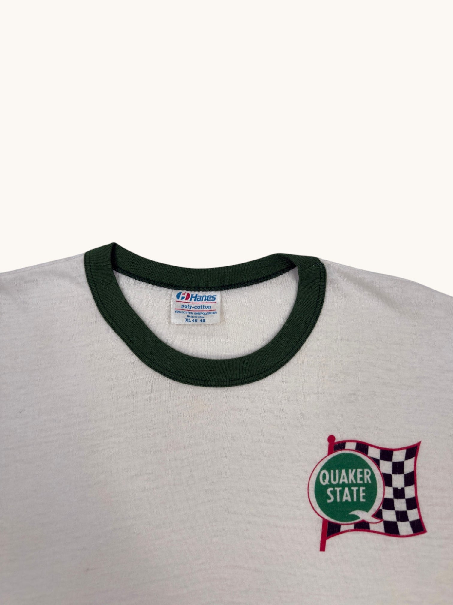80s Hanes Quaker State Graphic Tee - XL
