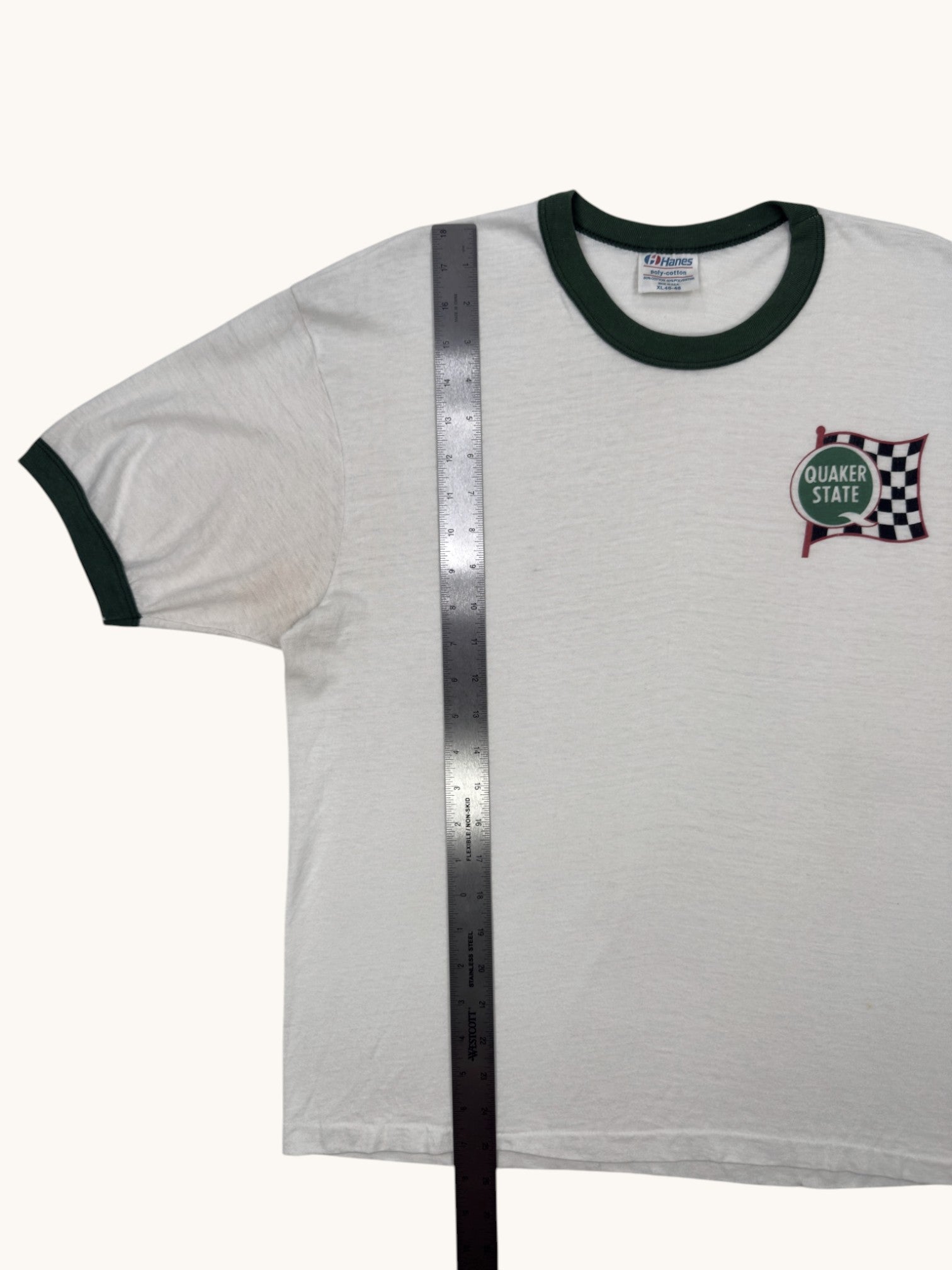 80s Hanes Quaker State Graphic Tee - XL