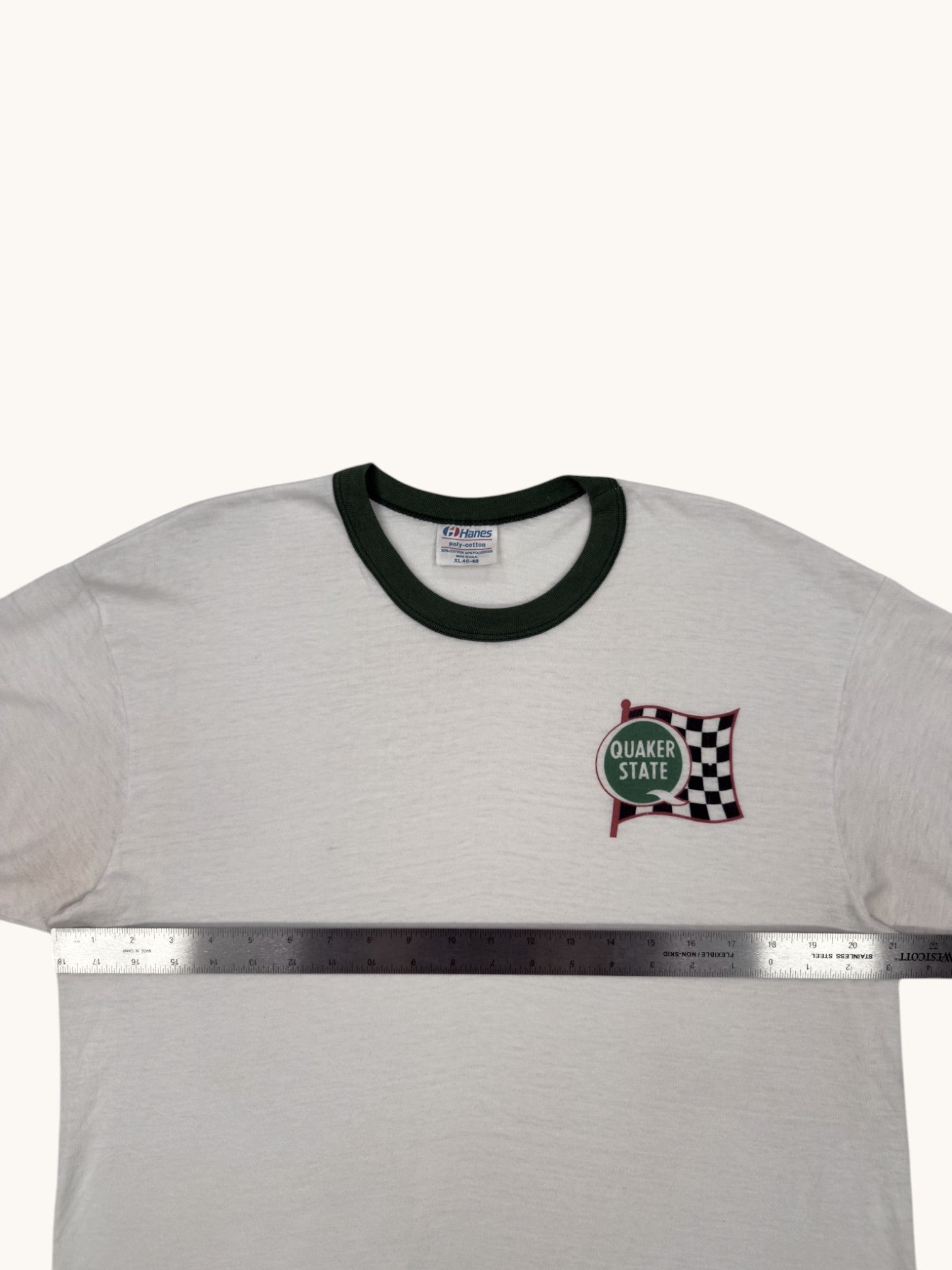 80s Hanes Quaker State Graphic Tee - XL