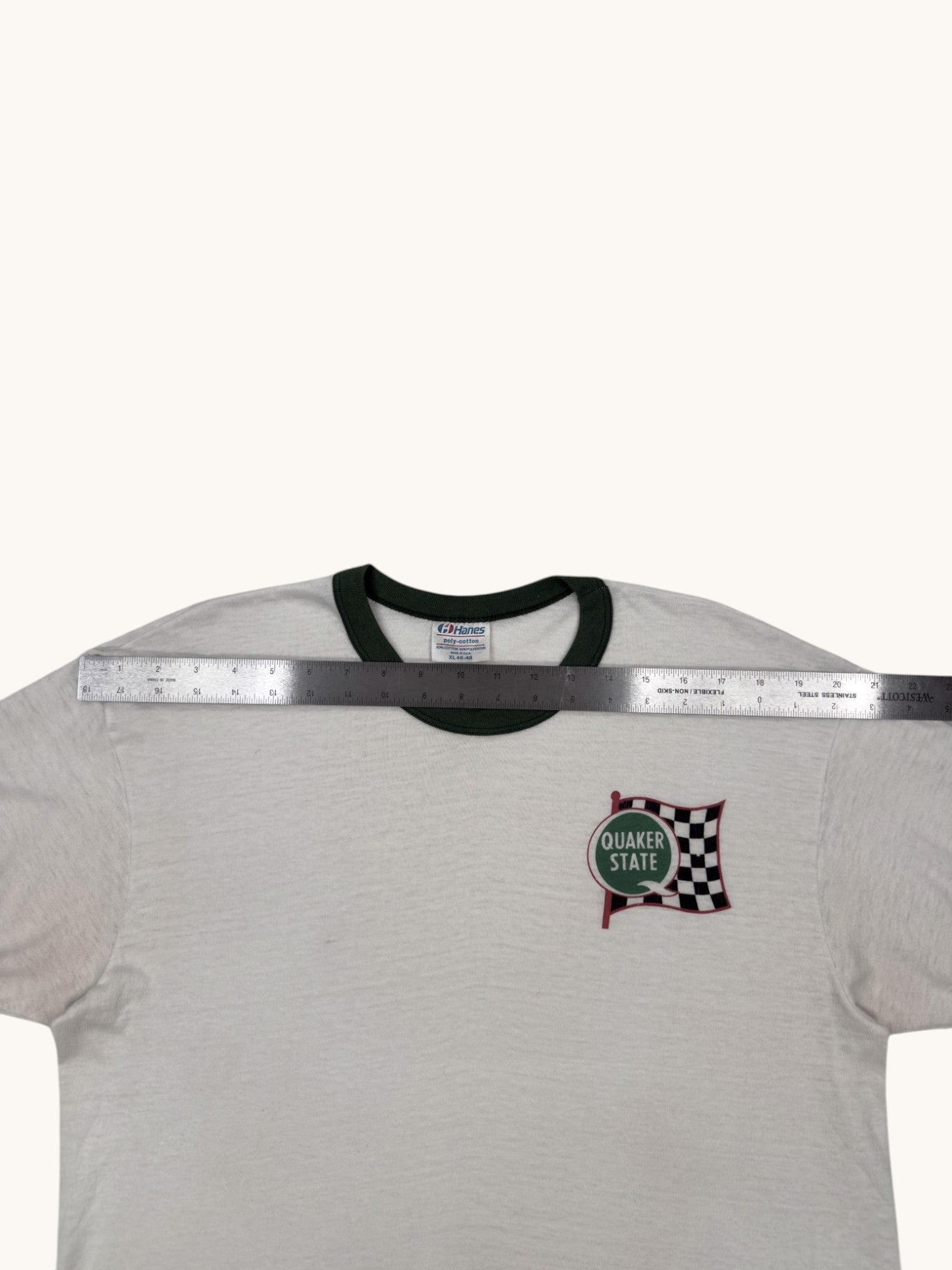 80s Hanes Quaker State Graphic Tee - XL