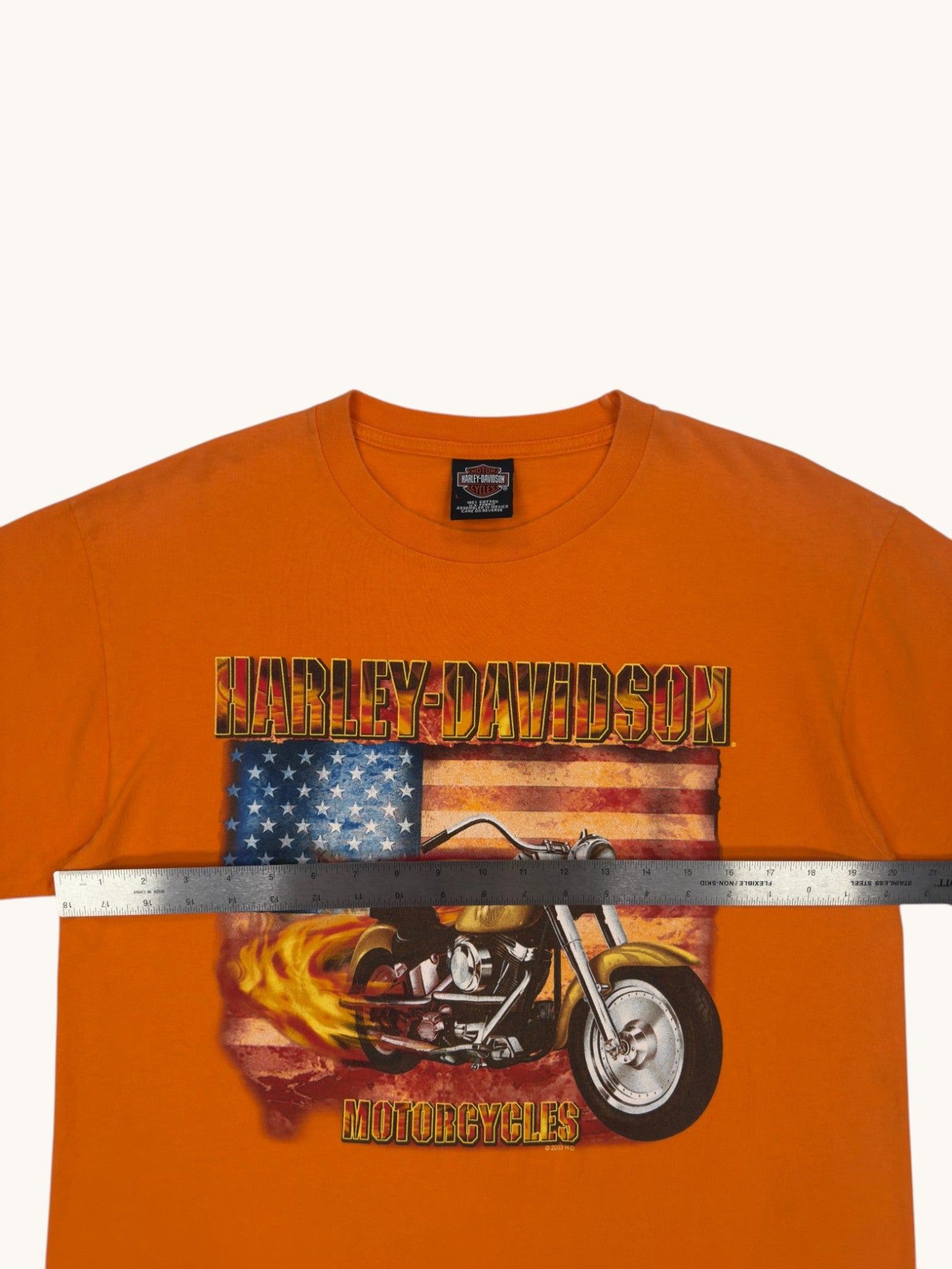 00s Harley Davidson Graphic Tee - L