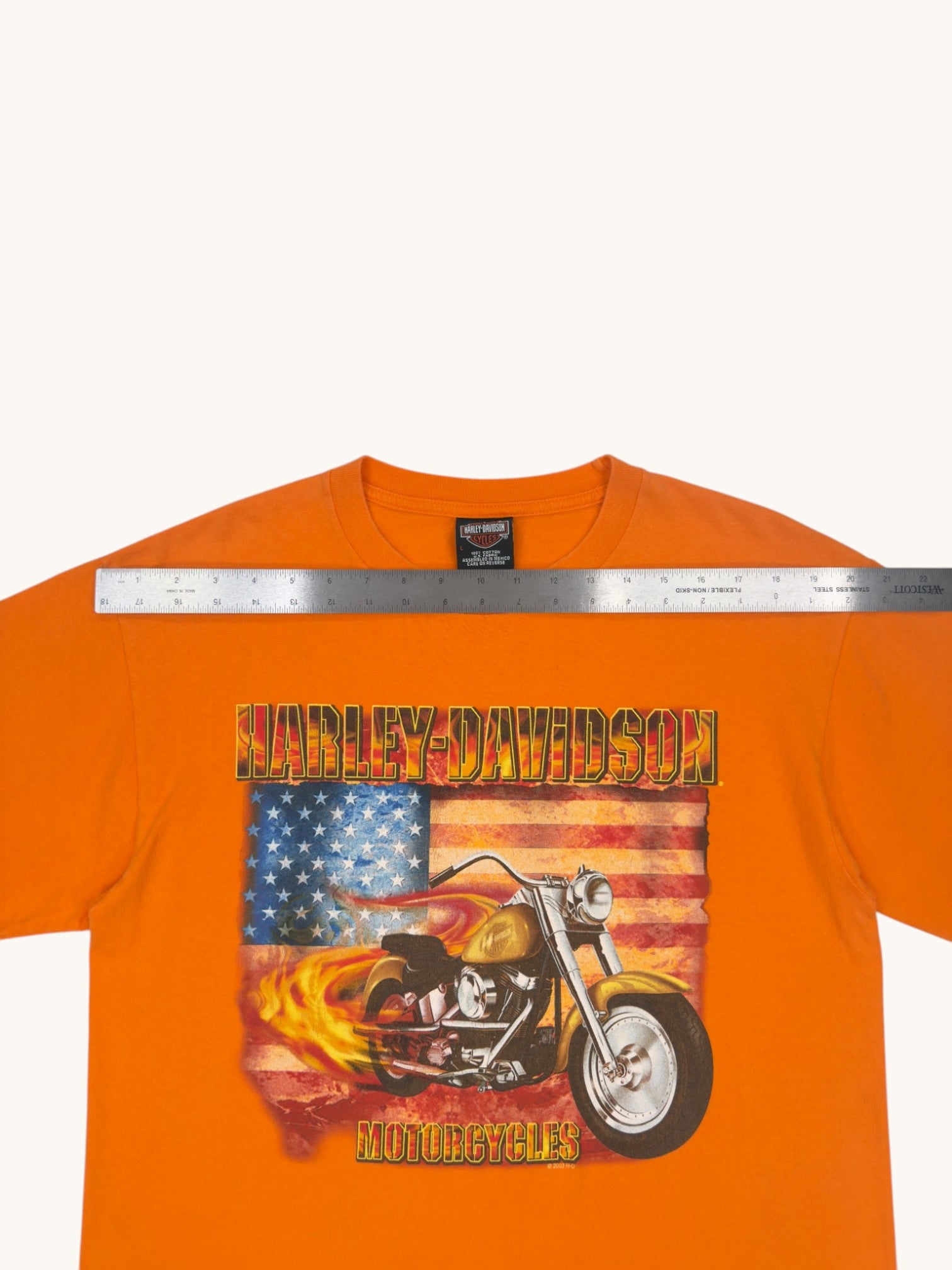 00s Harley Davidson Graphic Tee - L