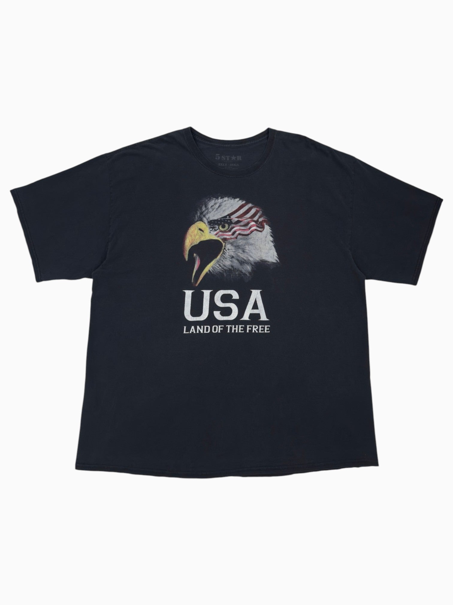 5Star Land of the Free Graphic Tee - 3XL