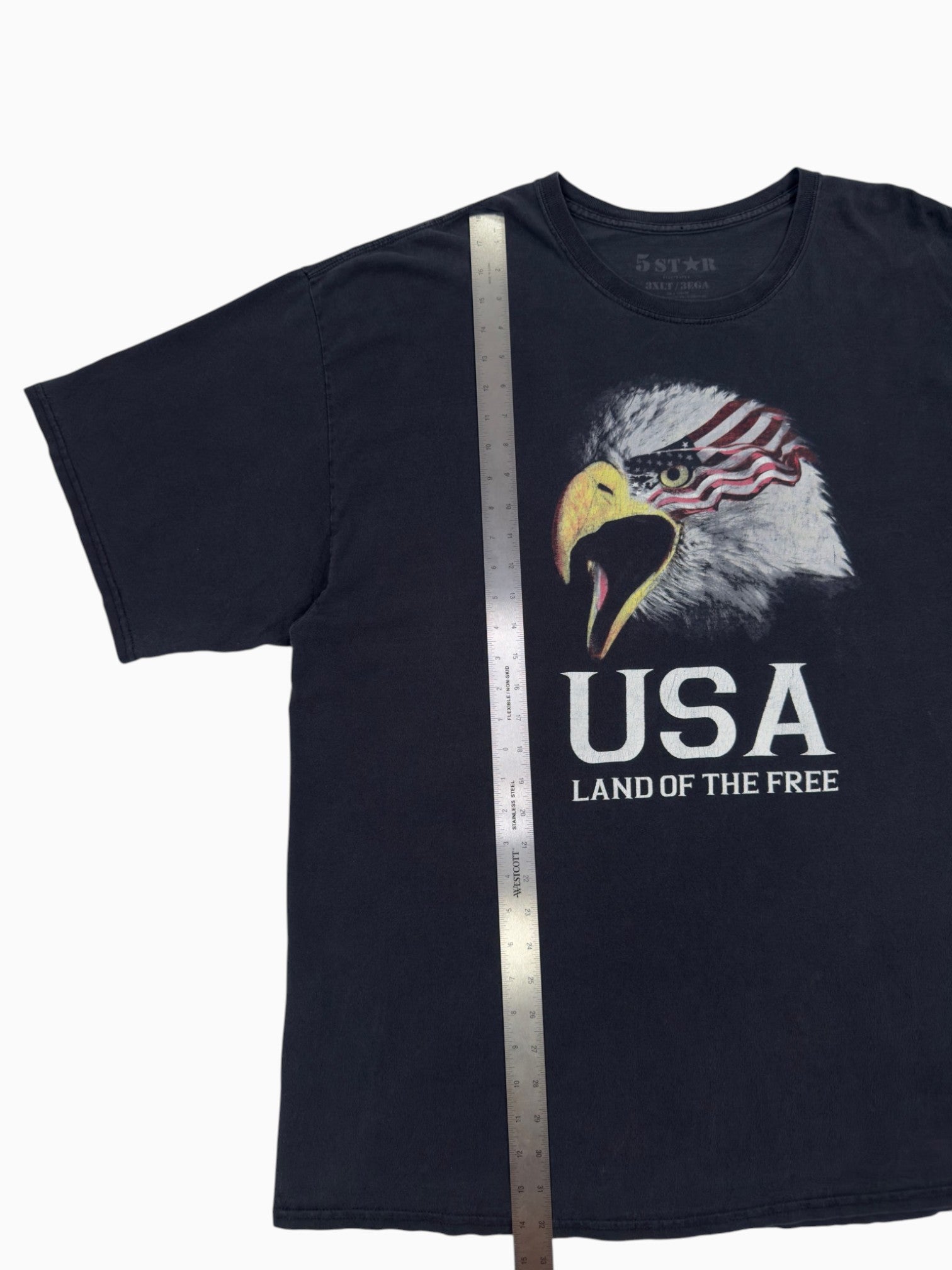 5Star Land of the Free Graphic Tee - 3XL