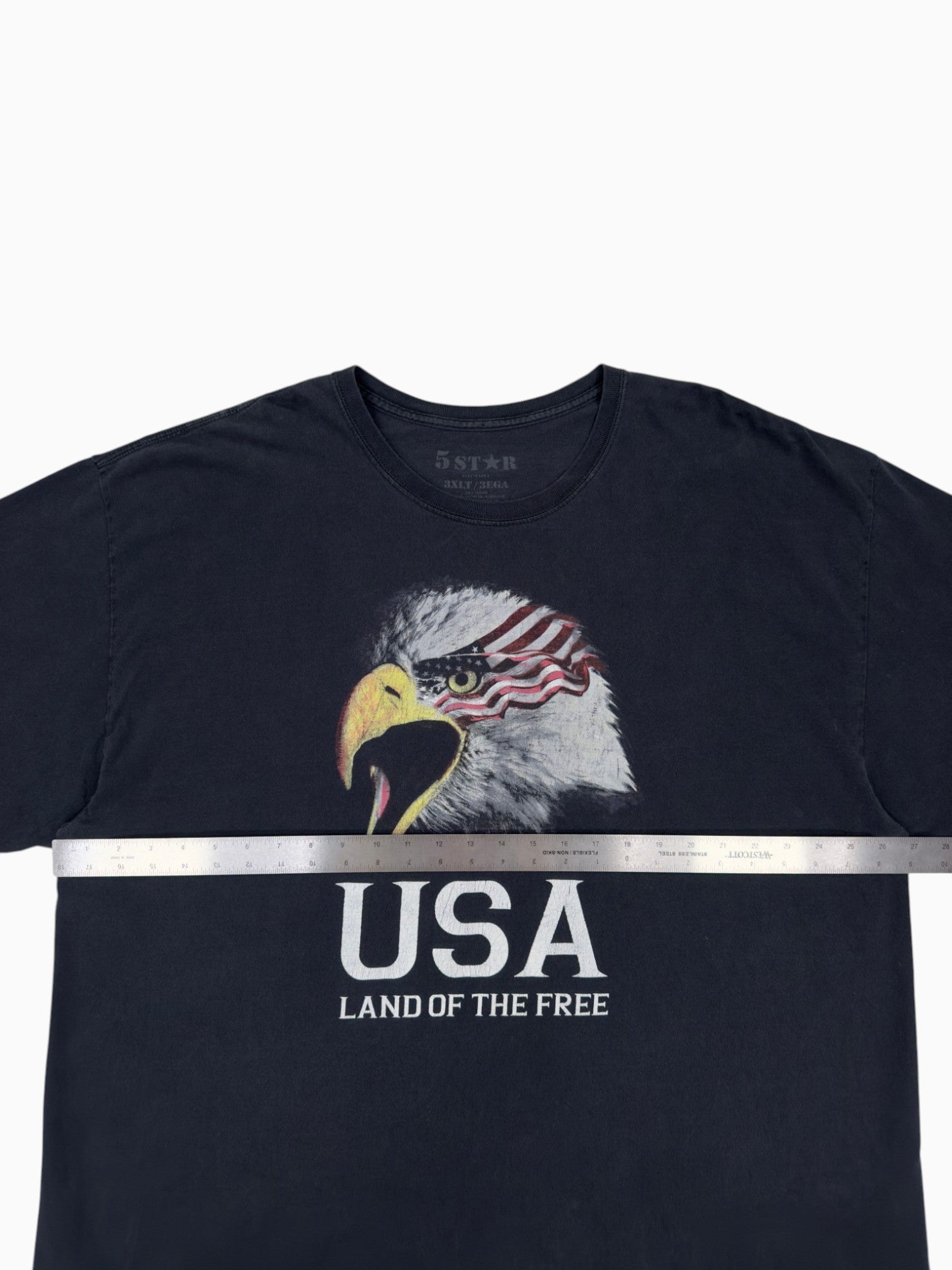 5Star Land of the Free Graphic Tee - 3XL