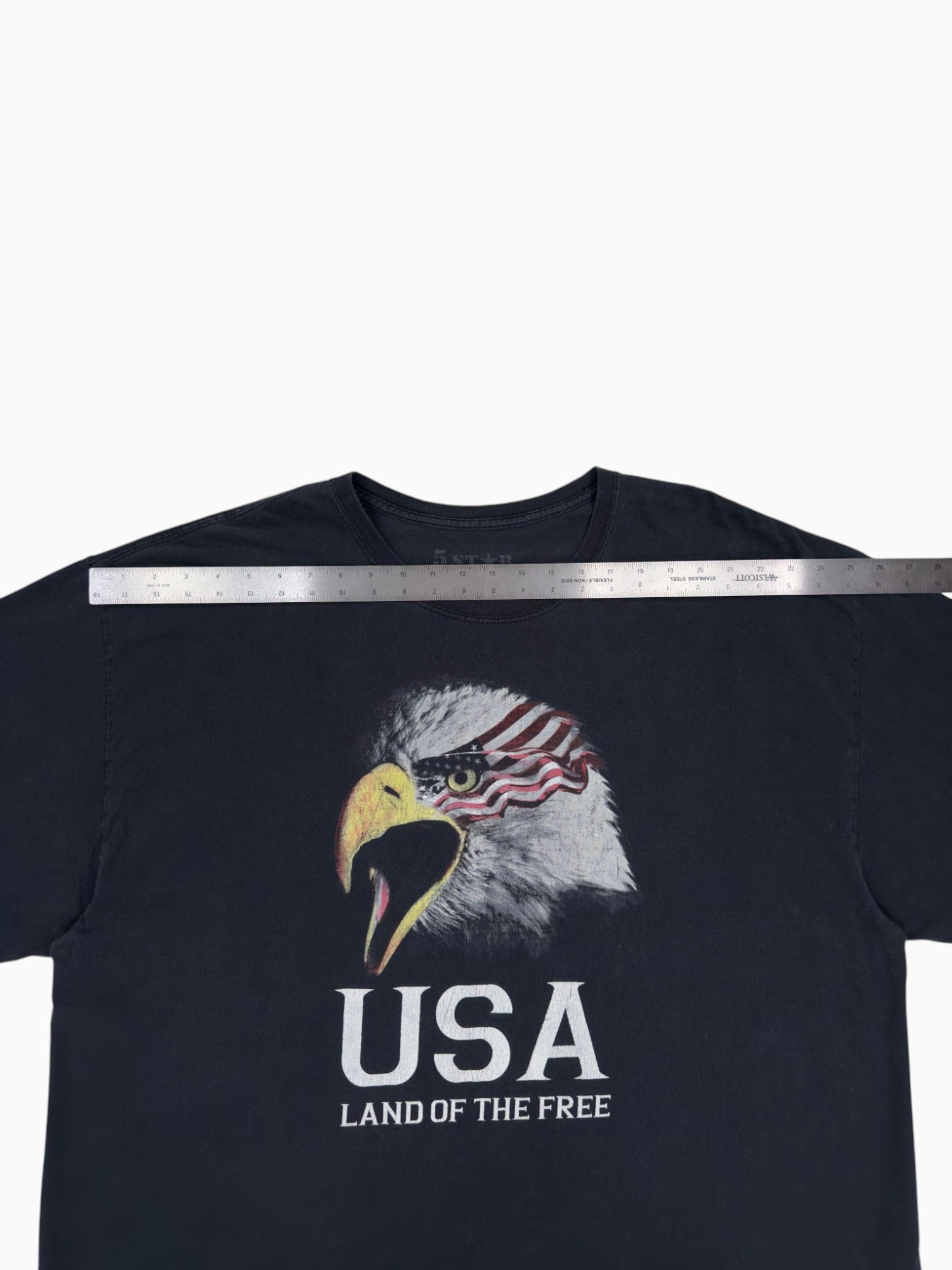 5Star Land of the Free Graphic Tee - 3XL