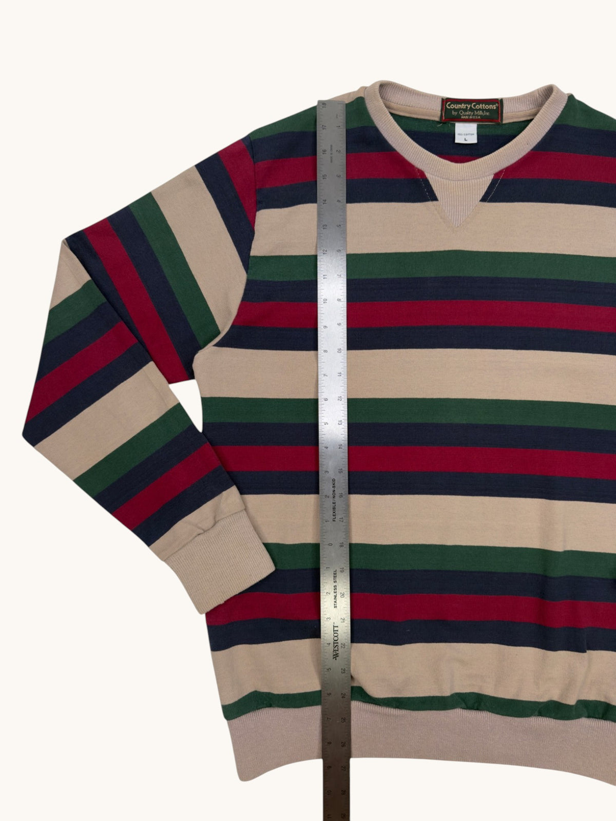 90s Country Cottons Crew - L