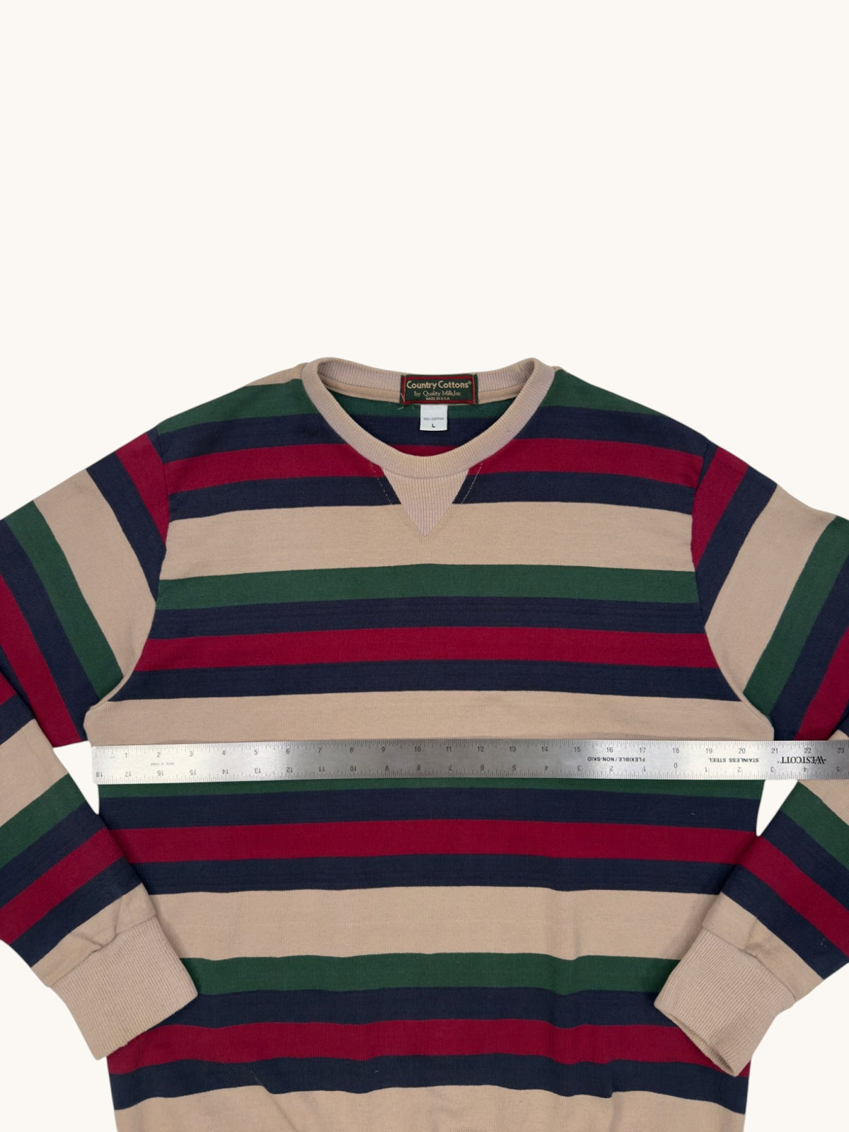 90s Country Cottons Crew - L