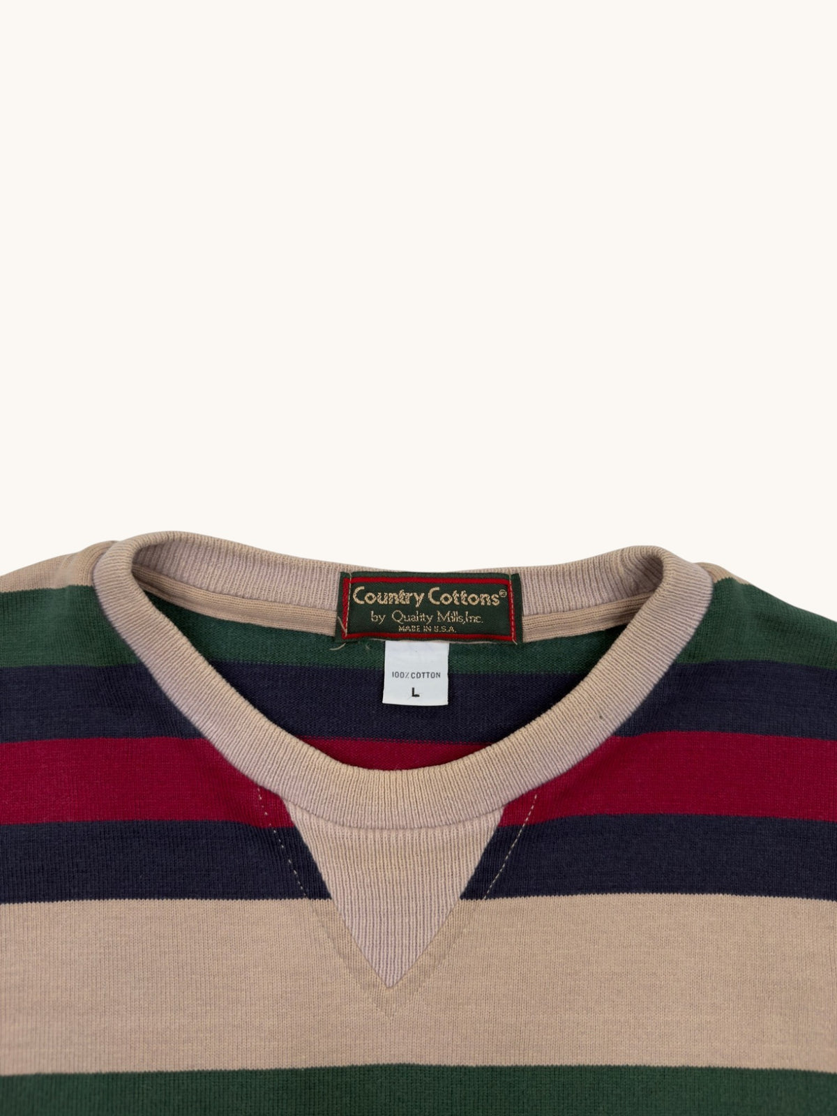 90s Country Cottons Crew - L
