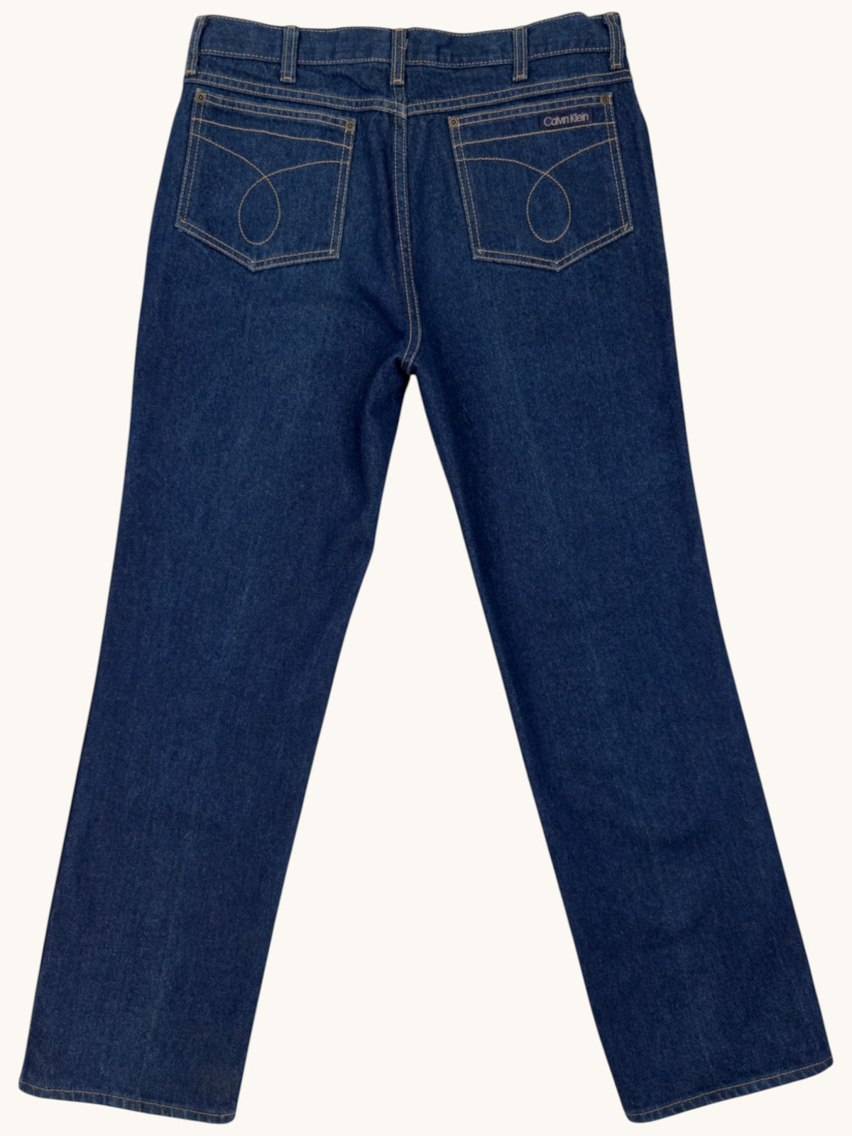 80s Calvin Klein Blue Denim - 36