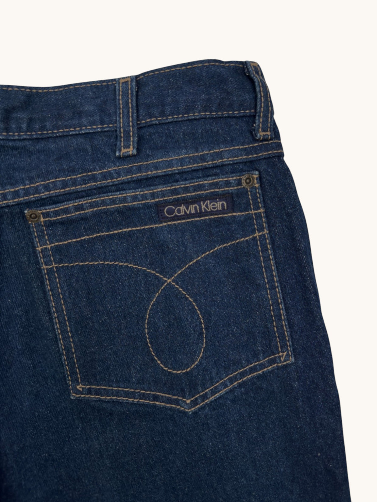 80s Calvin Klein Blue Denim - 36