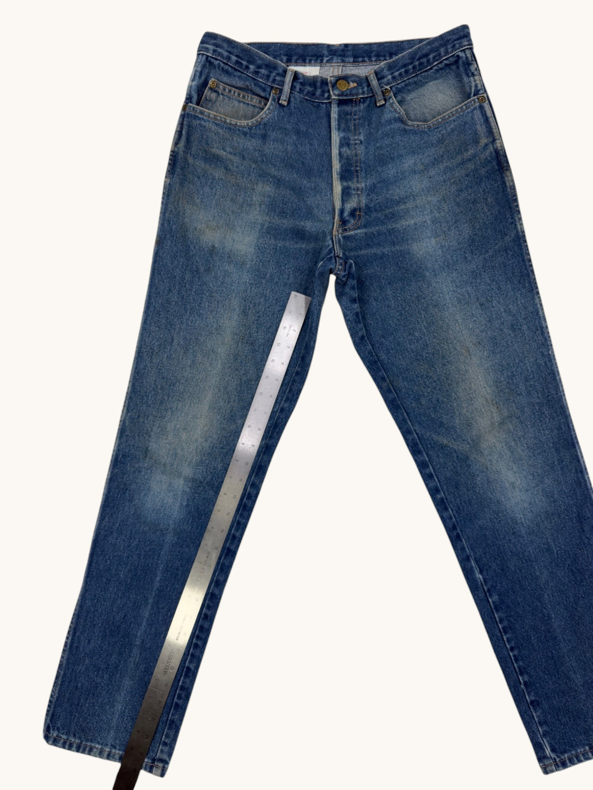80s Calvin Klein Blue Denim - 33