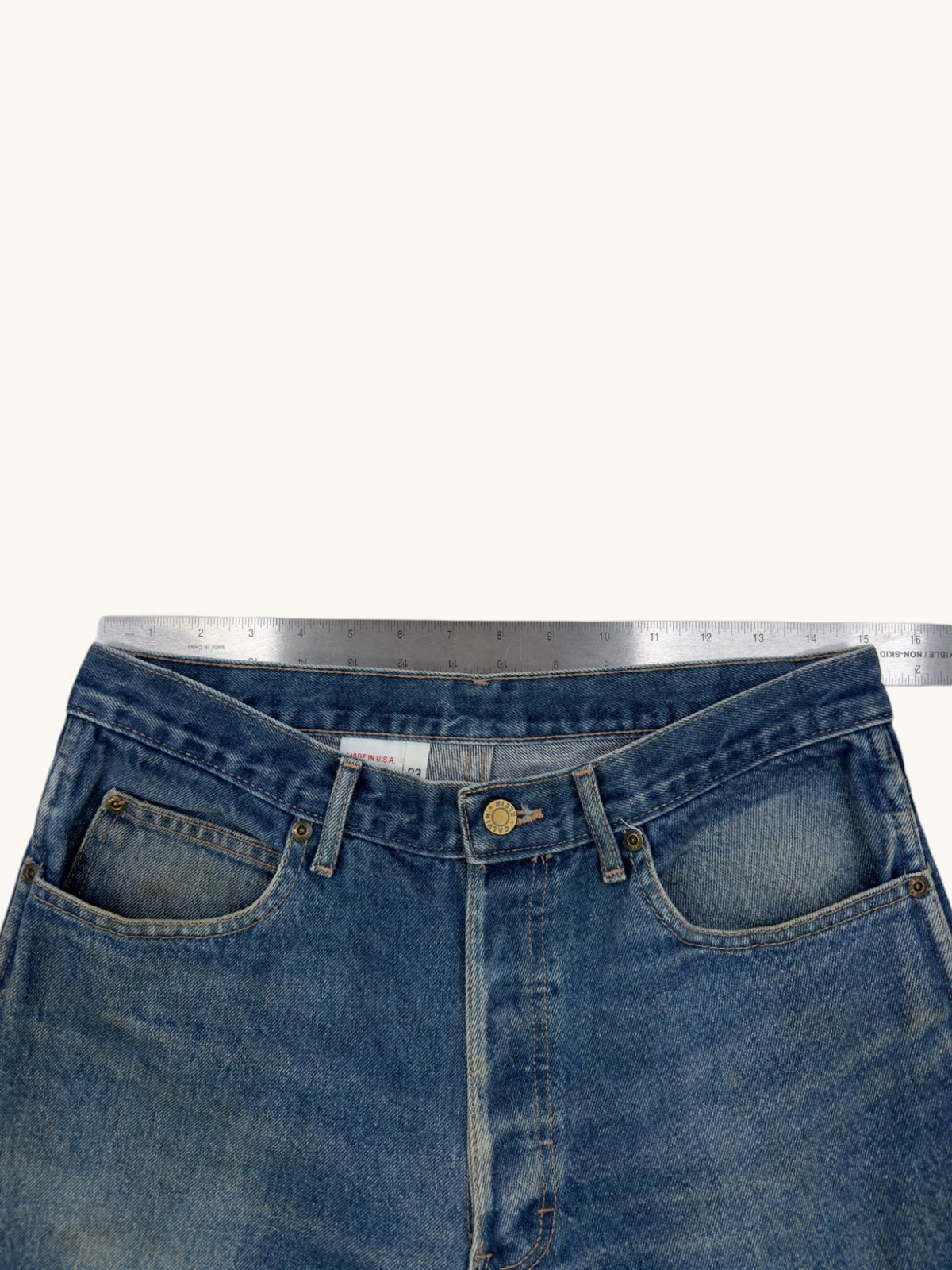 80s Calvin Klein Blue Denim - 33