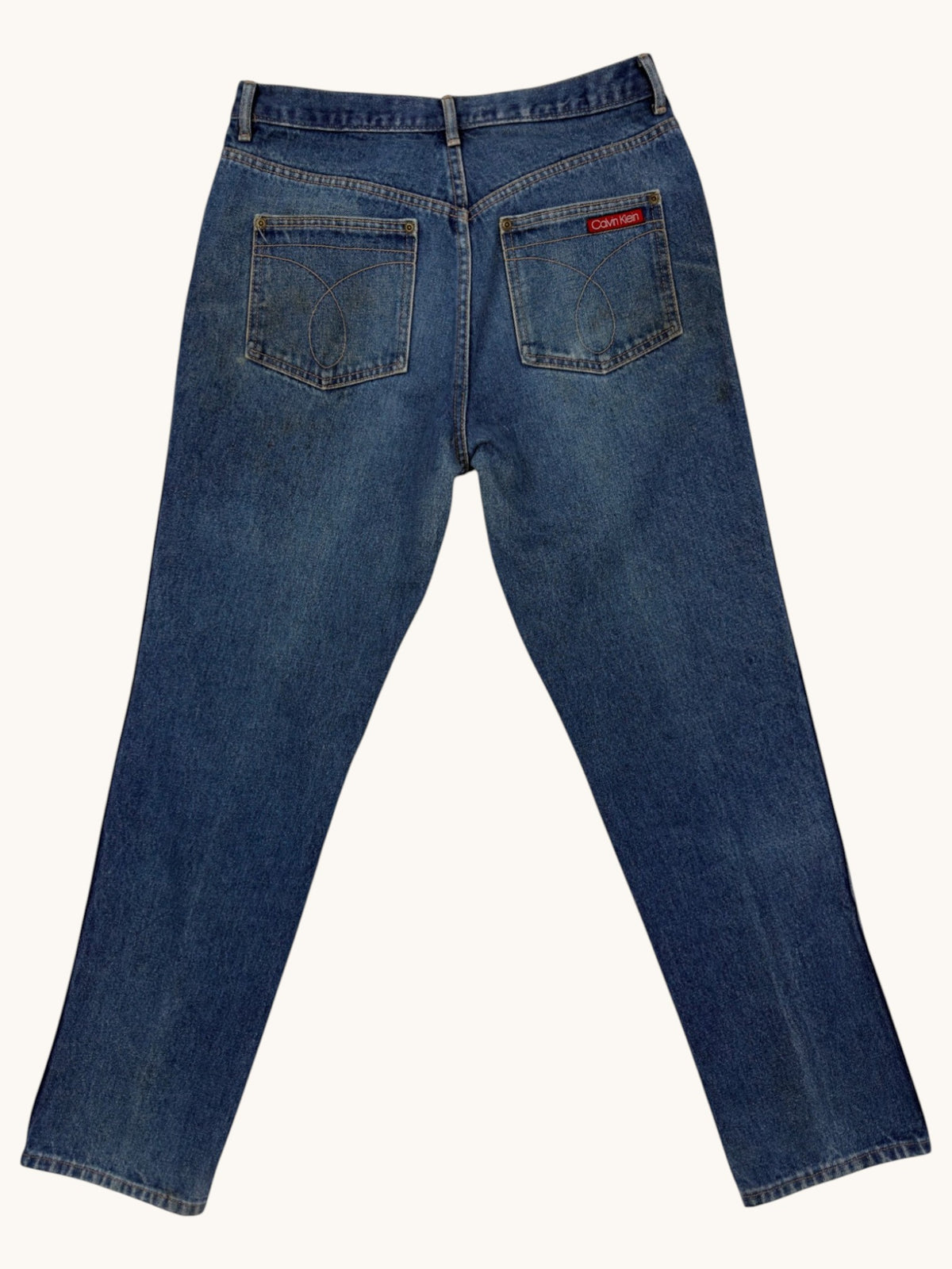 80s Calvin Klein Blue Denim - 33