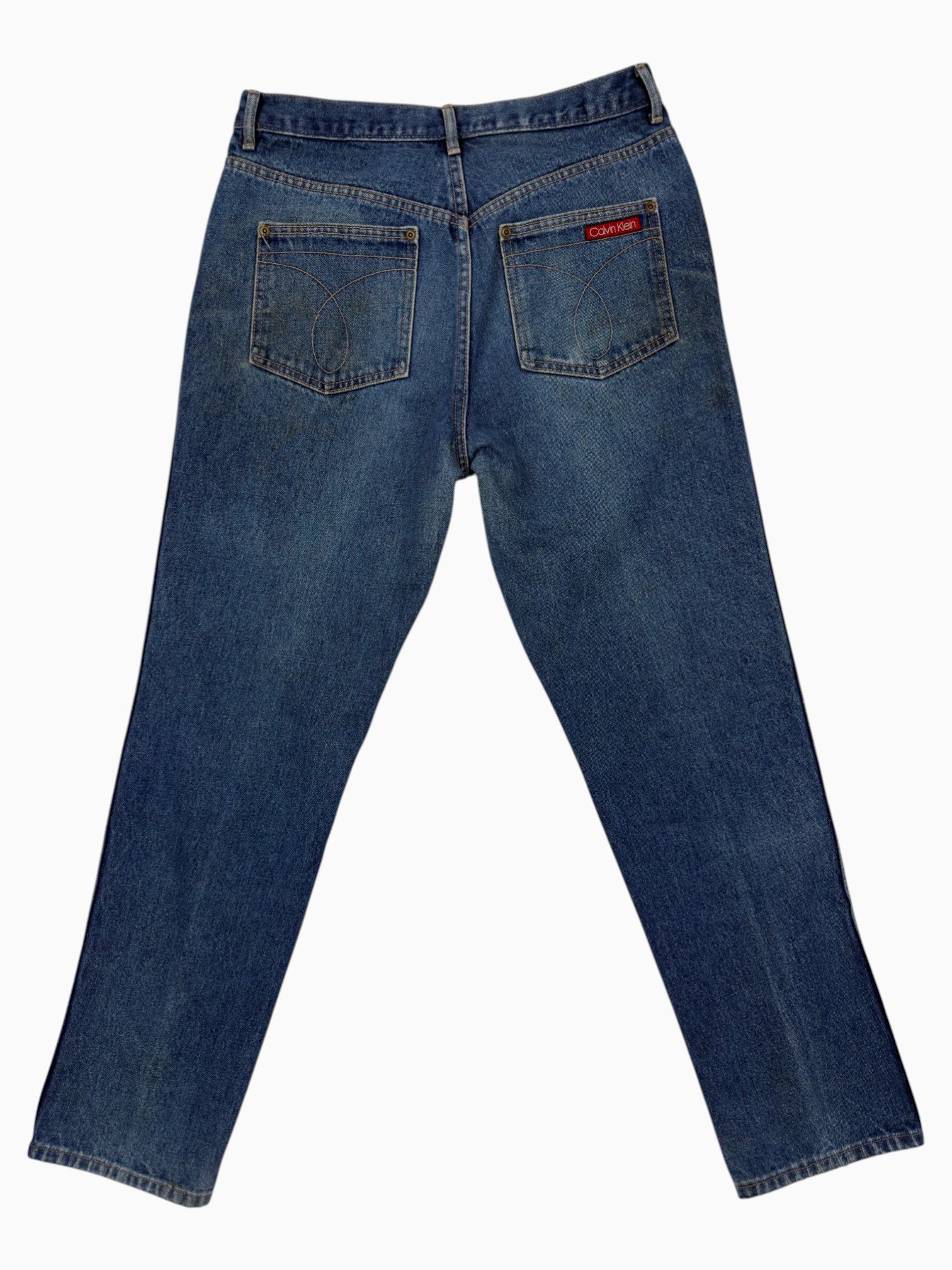 80s Calvin Klein Blue Denim - 33