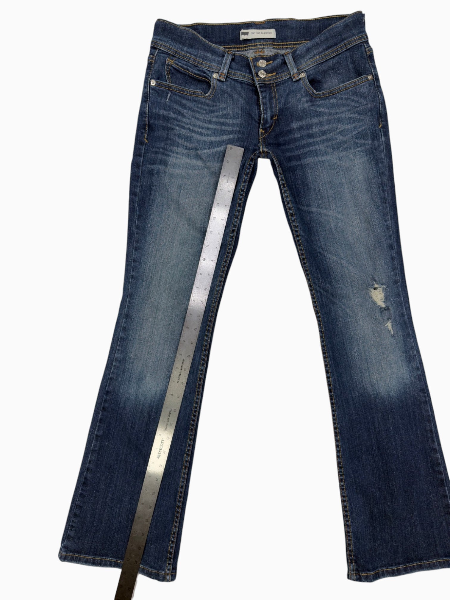 00s Levi's 524 Too Superlow Jeans - 29