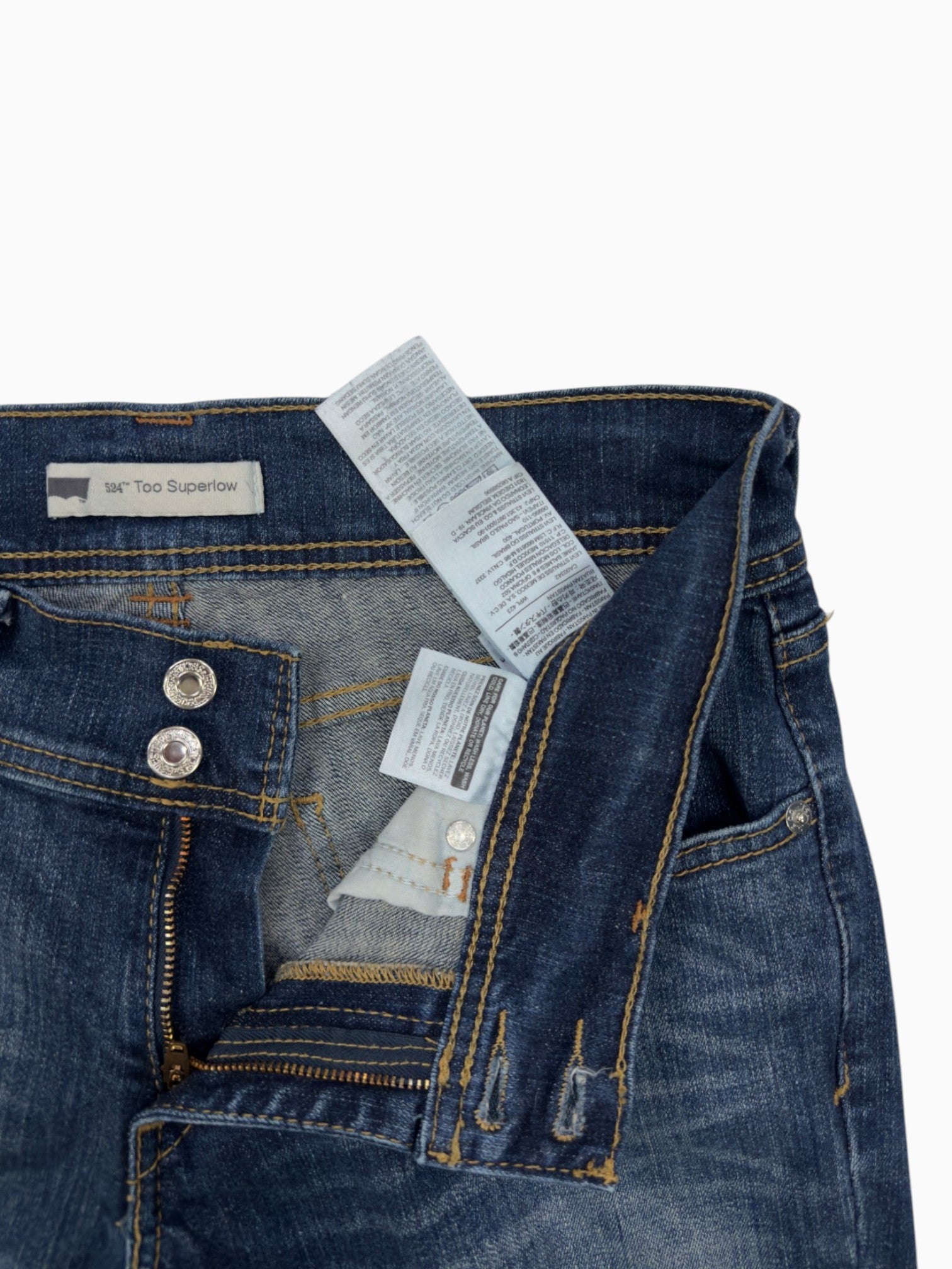 00s Levi's 524 Too Superlow Jeans - 29