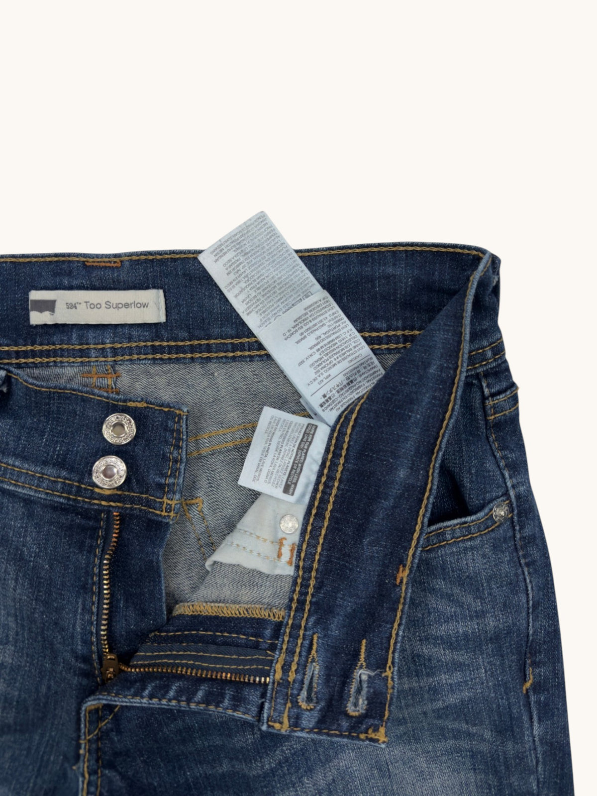 2010s Levi's 524 Too Superlow Jeans - 29