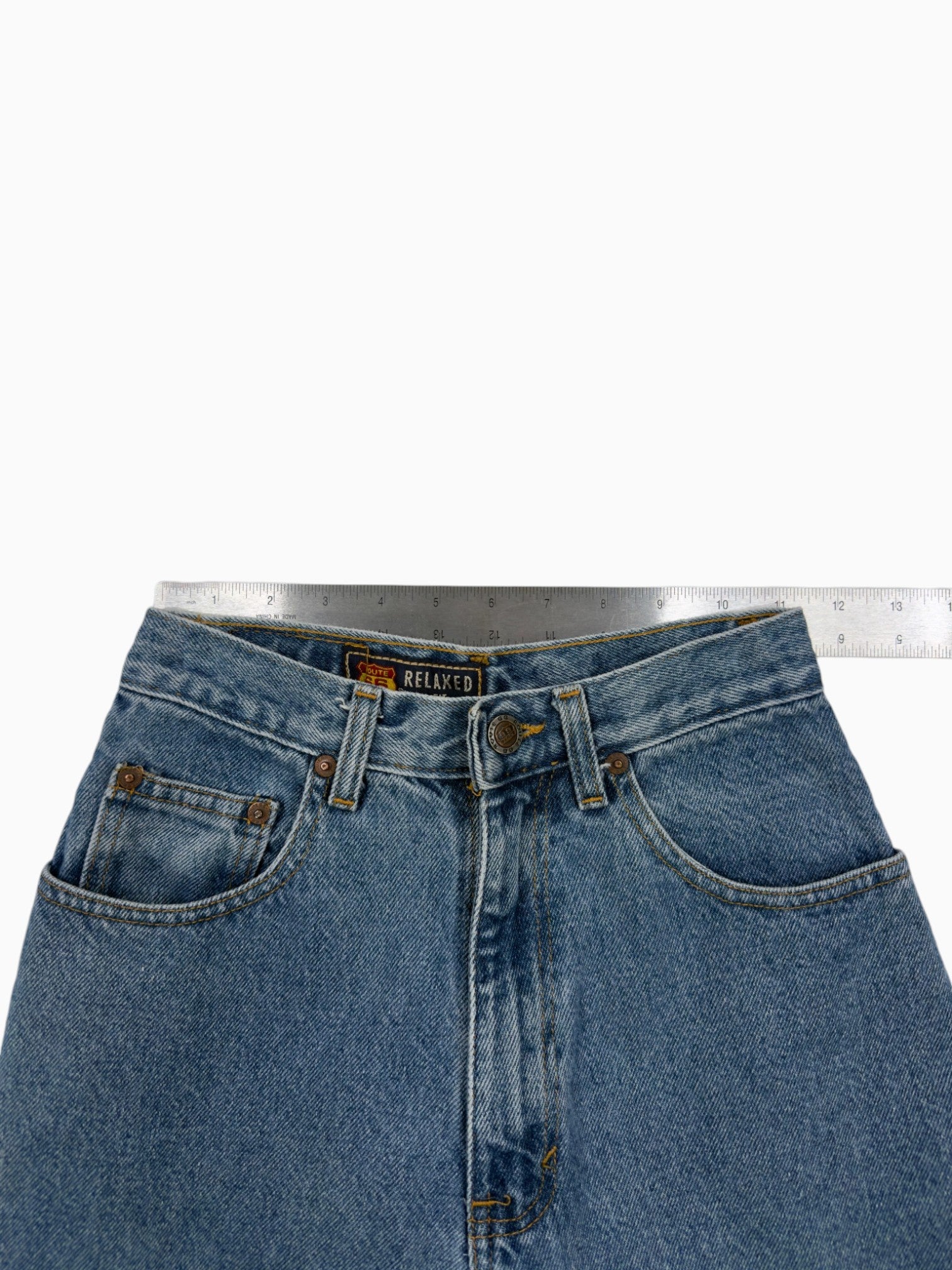 90s Route 66 Relaxed Fit Jeans