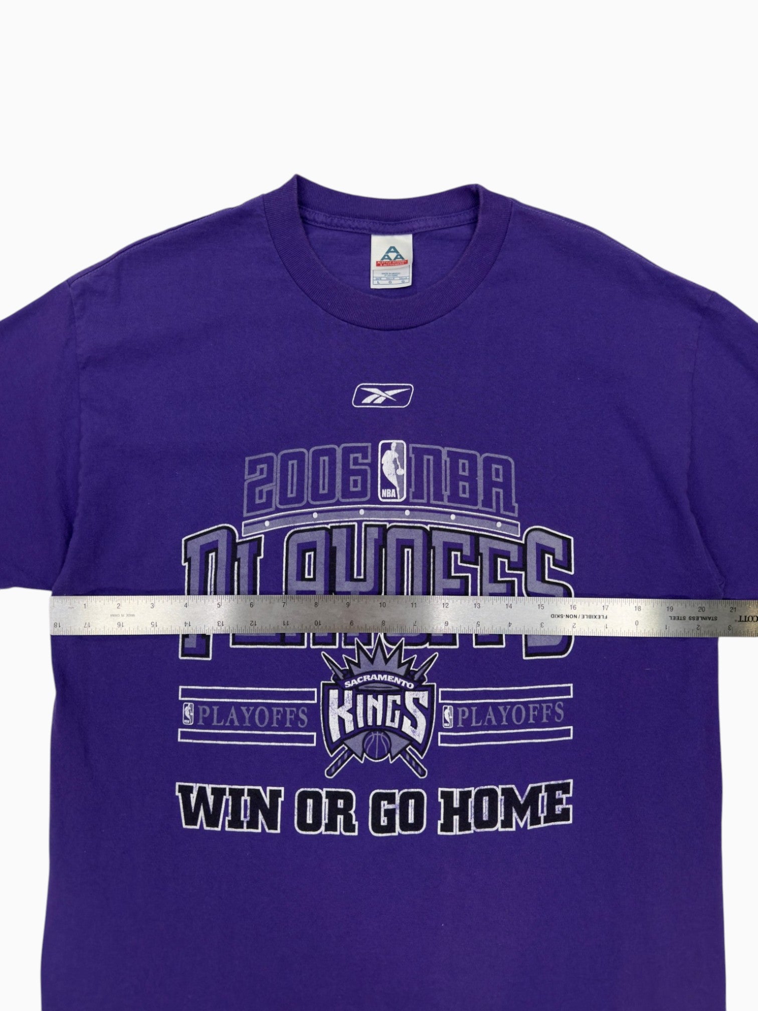 00s Alstyle Apparel & Activewear NBA Playoffs Tee - L