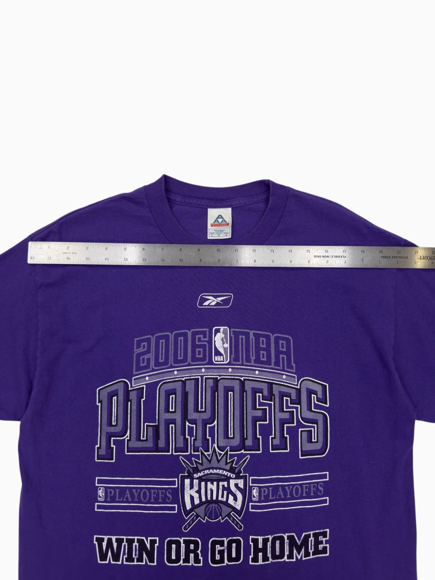 00s Alstyle Apparel & Activewear NBA Playoffs Tee - L