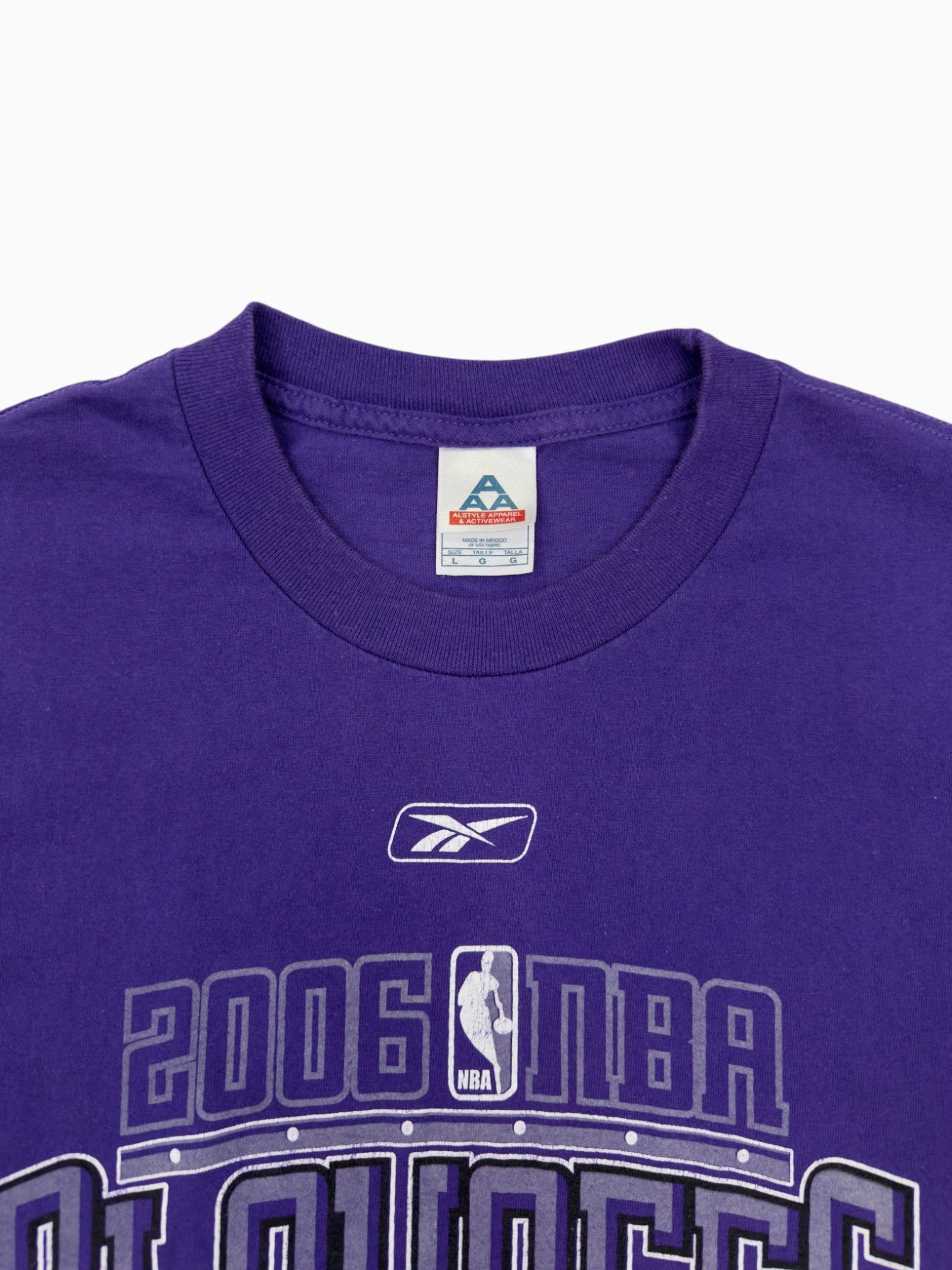00s Alstyle Apparel & Activewear NBA Playoffs Tee - L