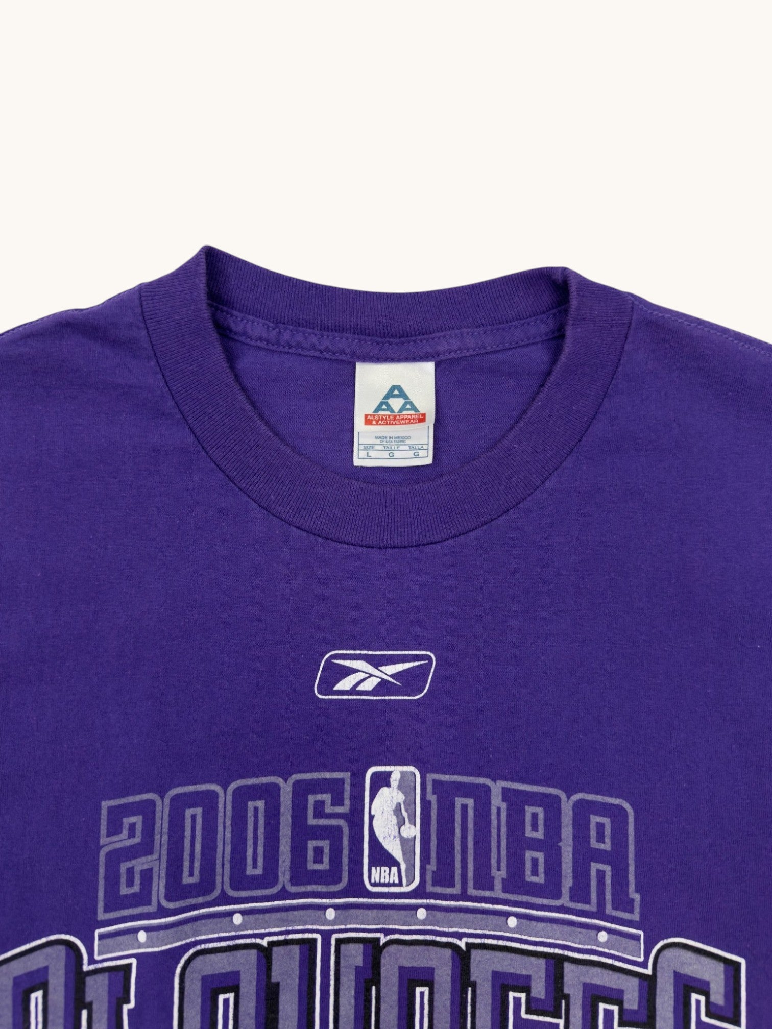 00s Alstyle Apparel & Activewear NBA Playoffs Tee - L