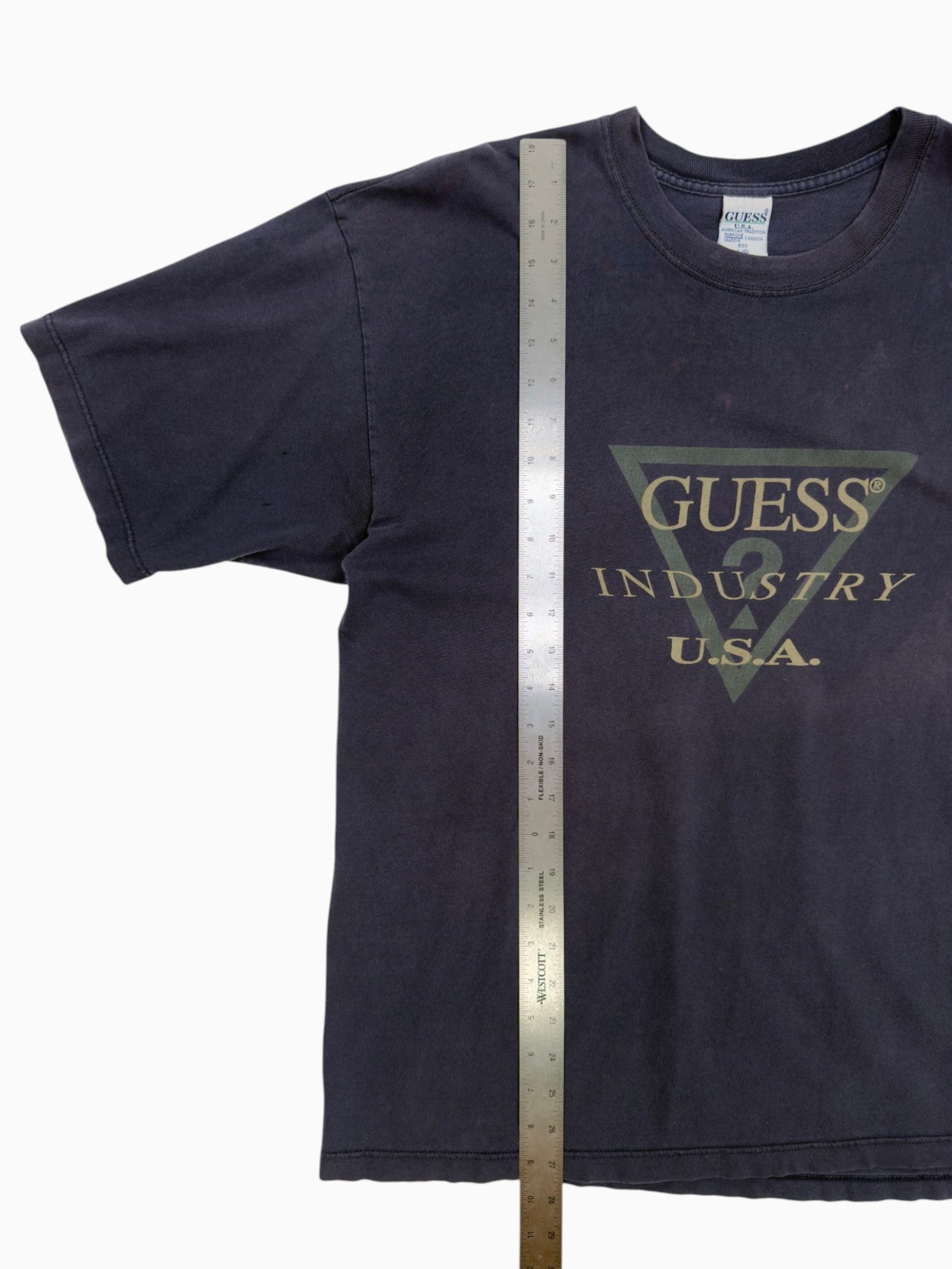 80s Guess Graphic Tee - L