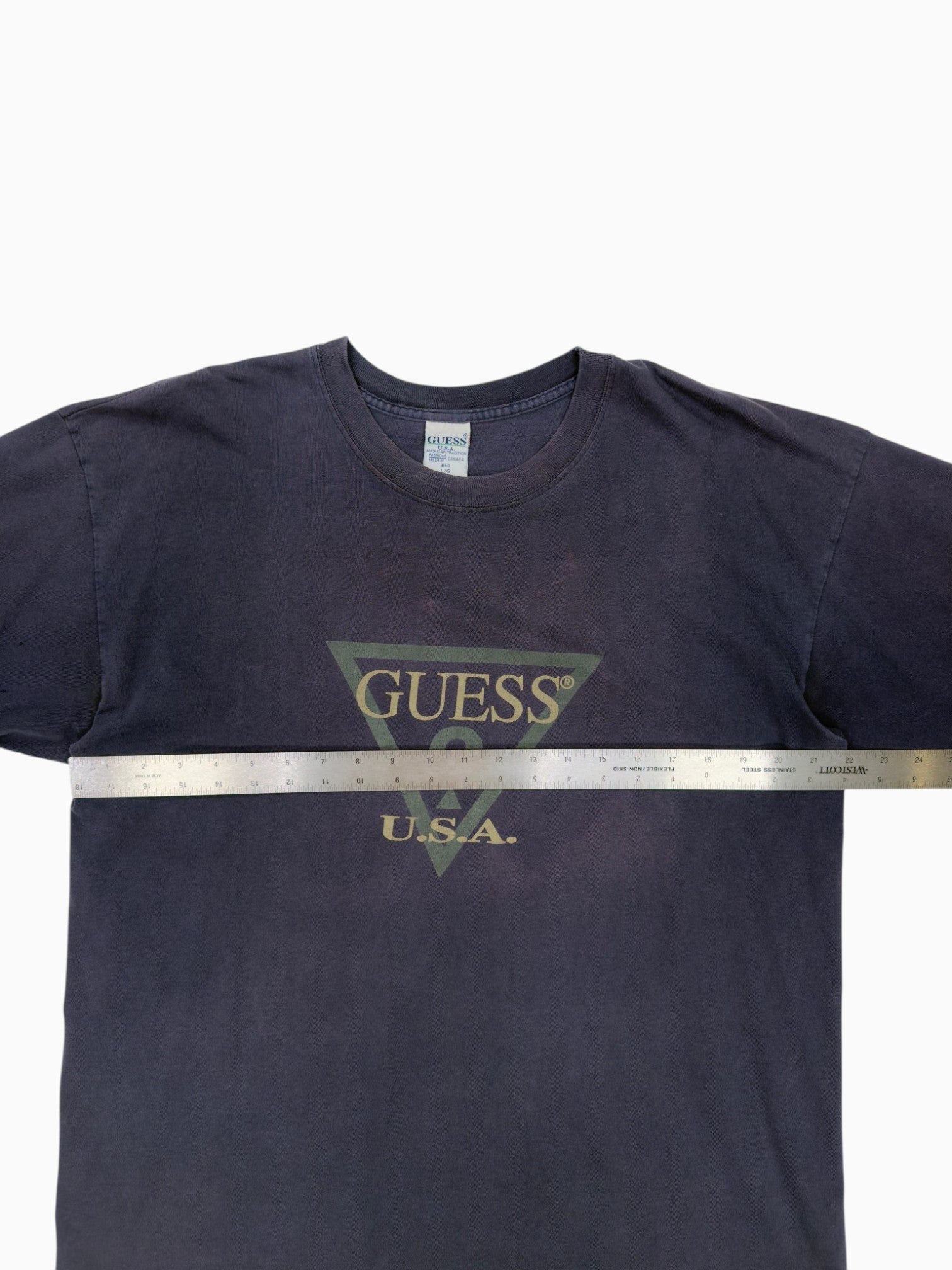 80s Guess Graphic Tee - L
