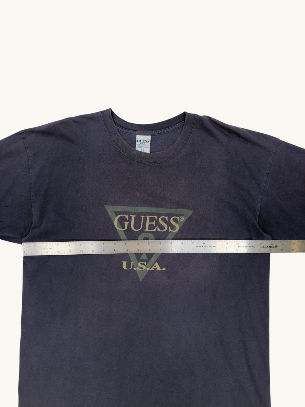 80s Guess Graphic Tee - L