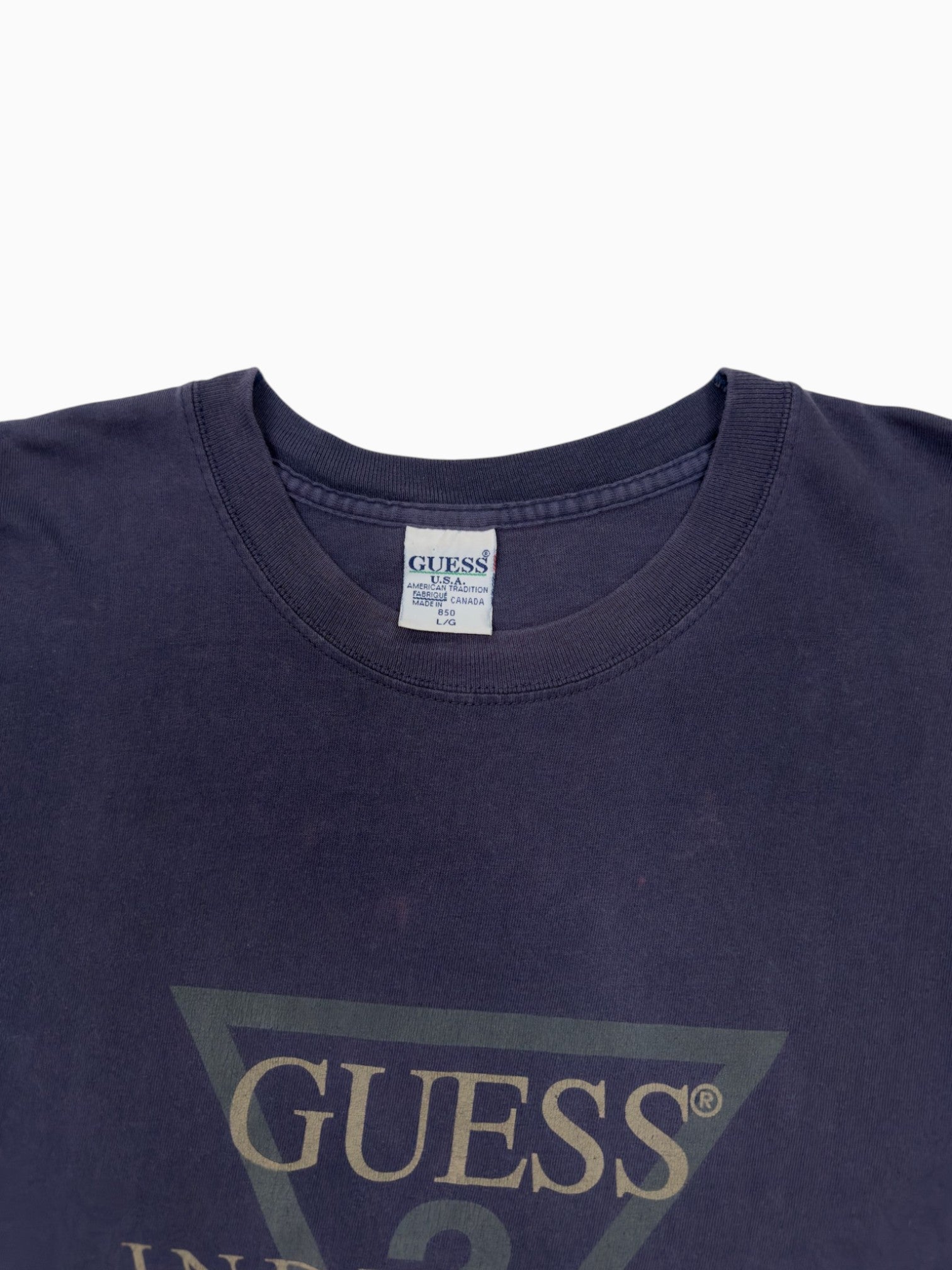 80s Guess Graphic Tee - L