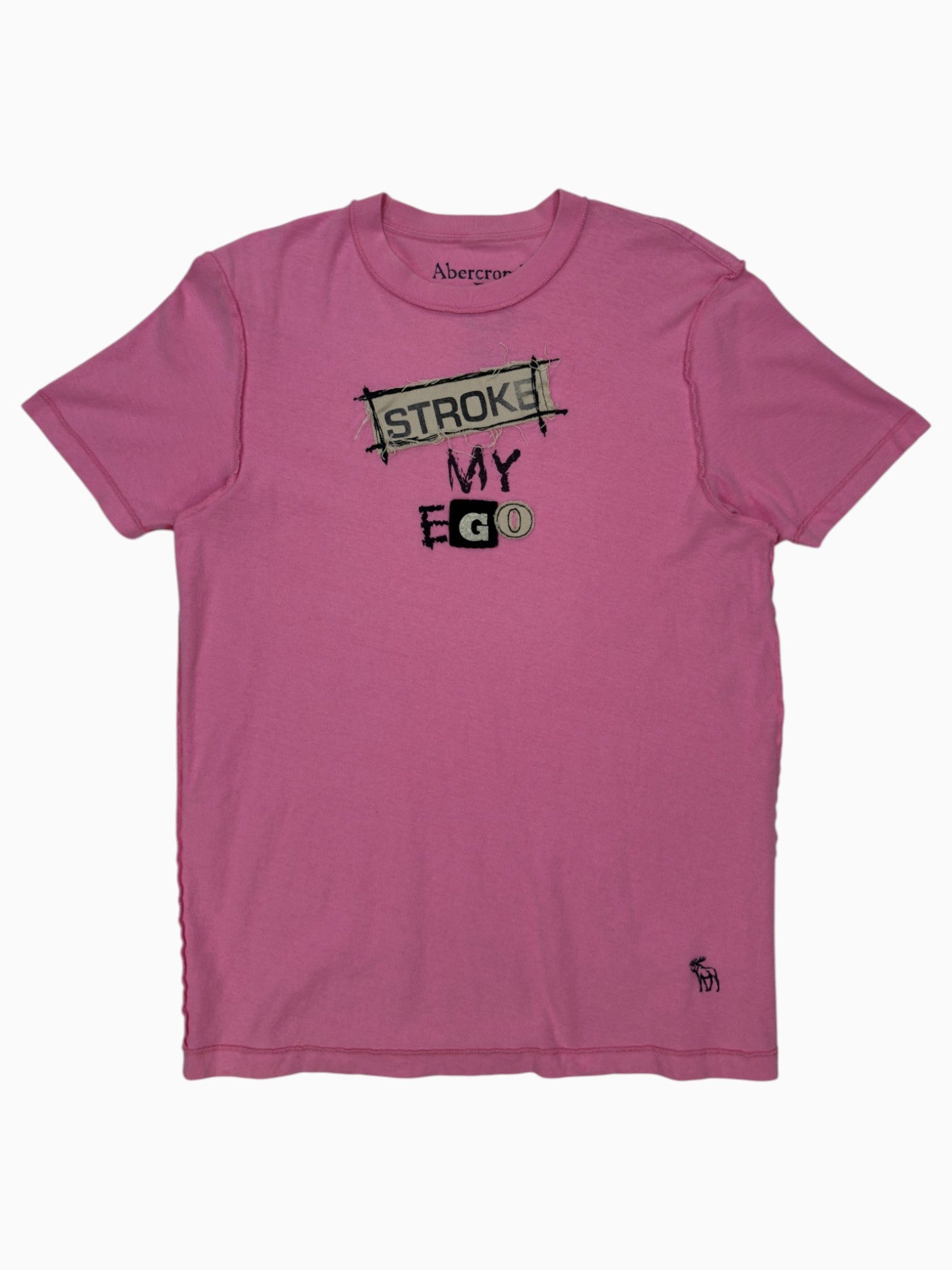 00s Abercrombie & Fitch Stroke My Ego Tee - L