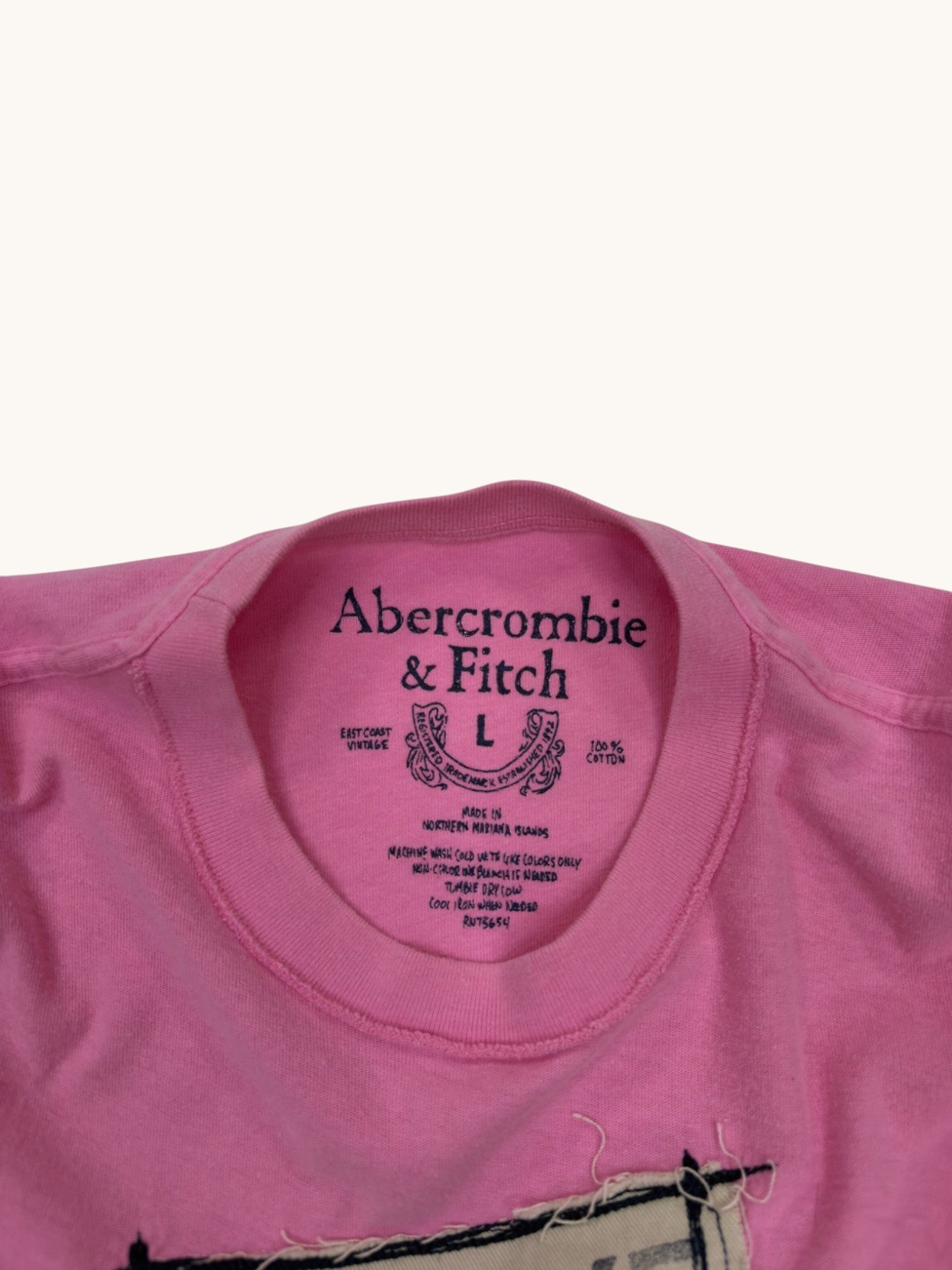 00s Abercrombie & Fitch Stroke My Ego Tee - L