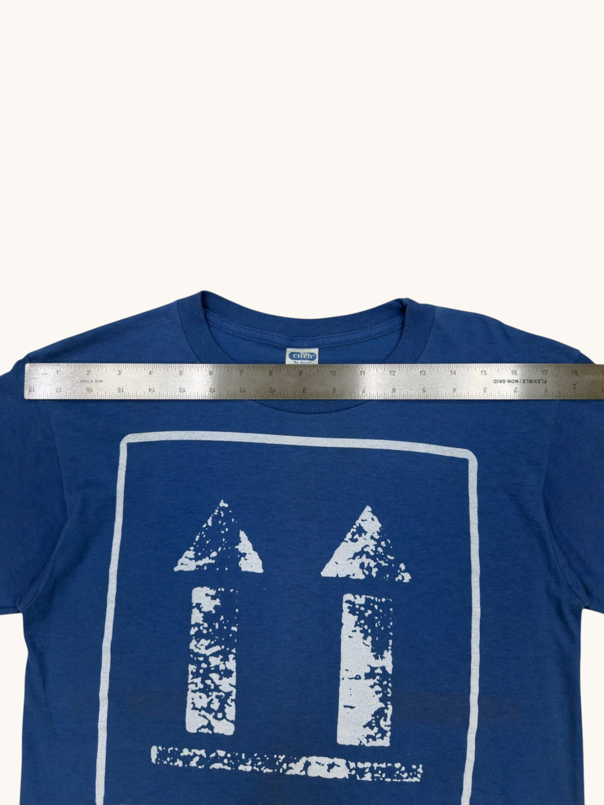 80s Ched by Anvil Peter Gabriel This Way Up Tour Tee - L