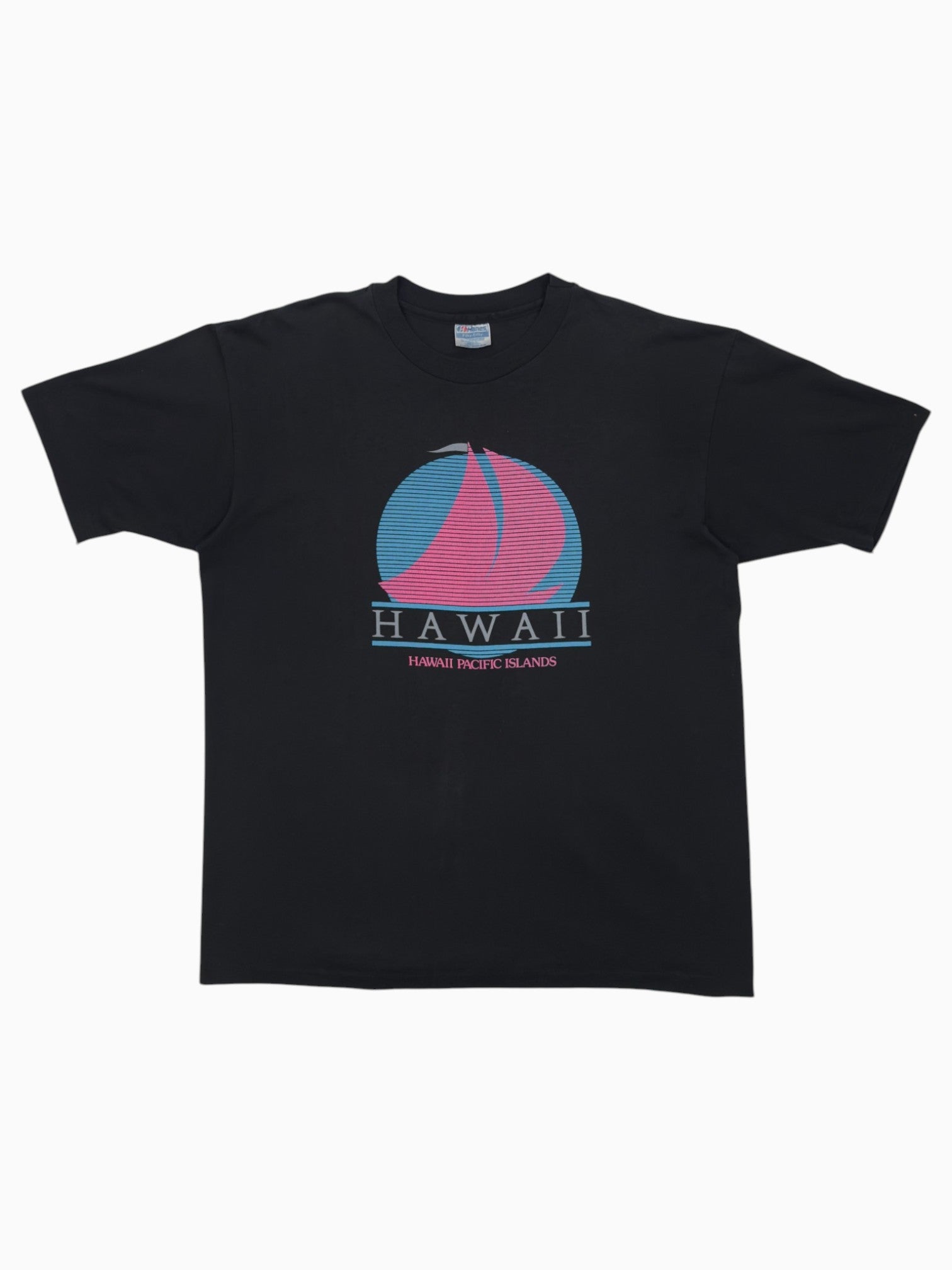 80s Hanes Hawaii Pacific Islands Tee - XL