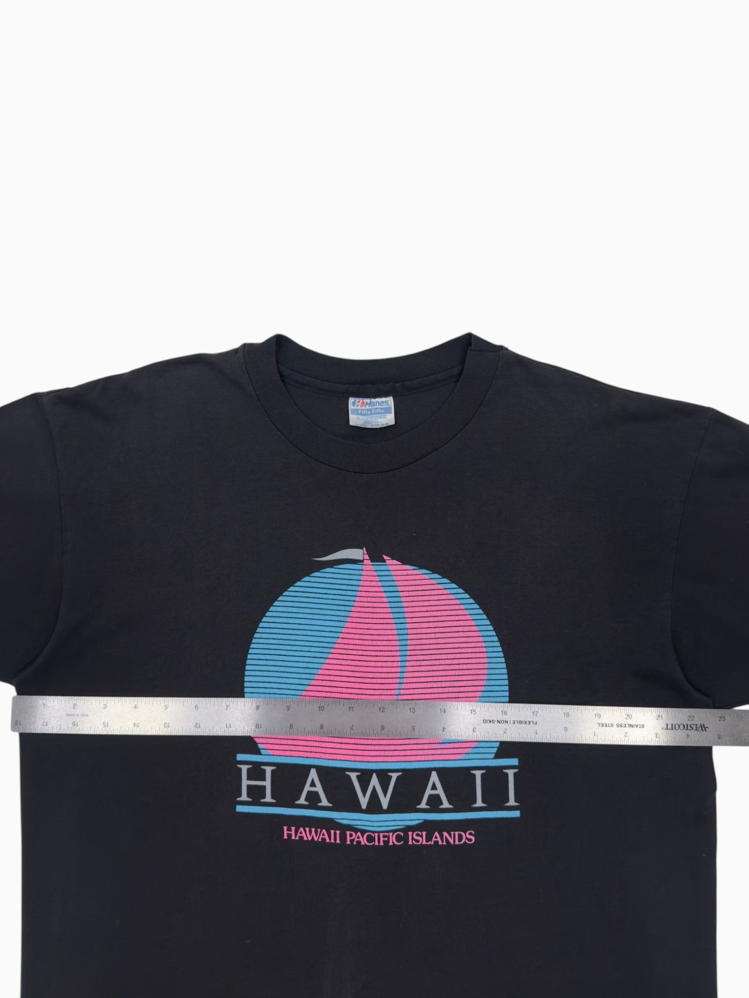 80s Hanes Hawaii Pacific Islands Tee - XL