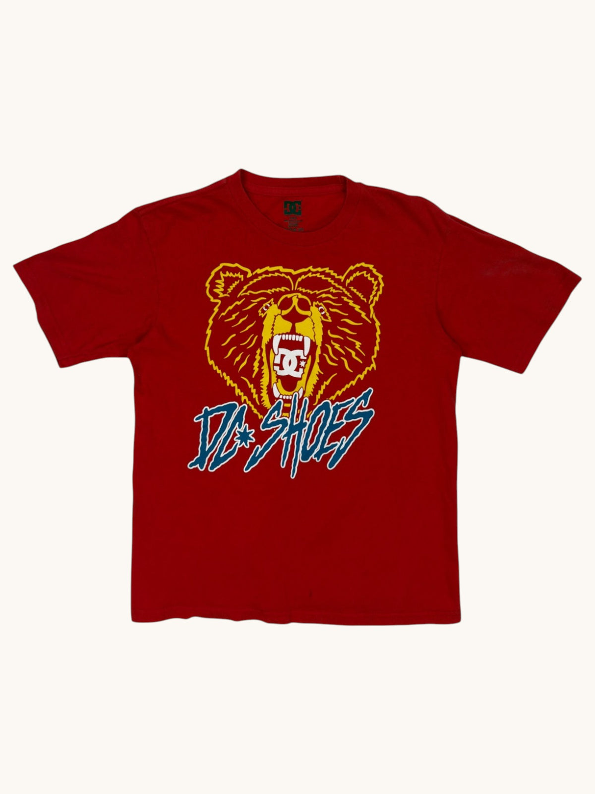 00s DC Shoes Grizzly Tee - M
