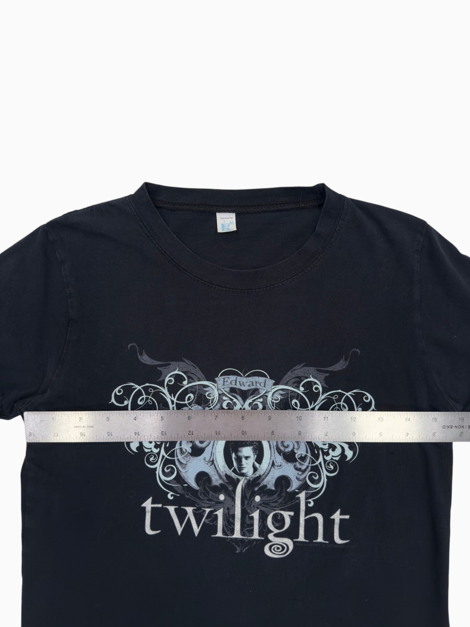 00s Tultex Girly Edward Cullen Twilight Tee