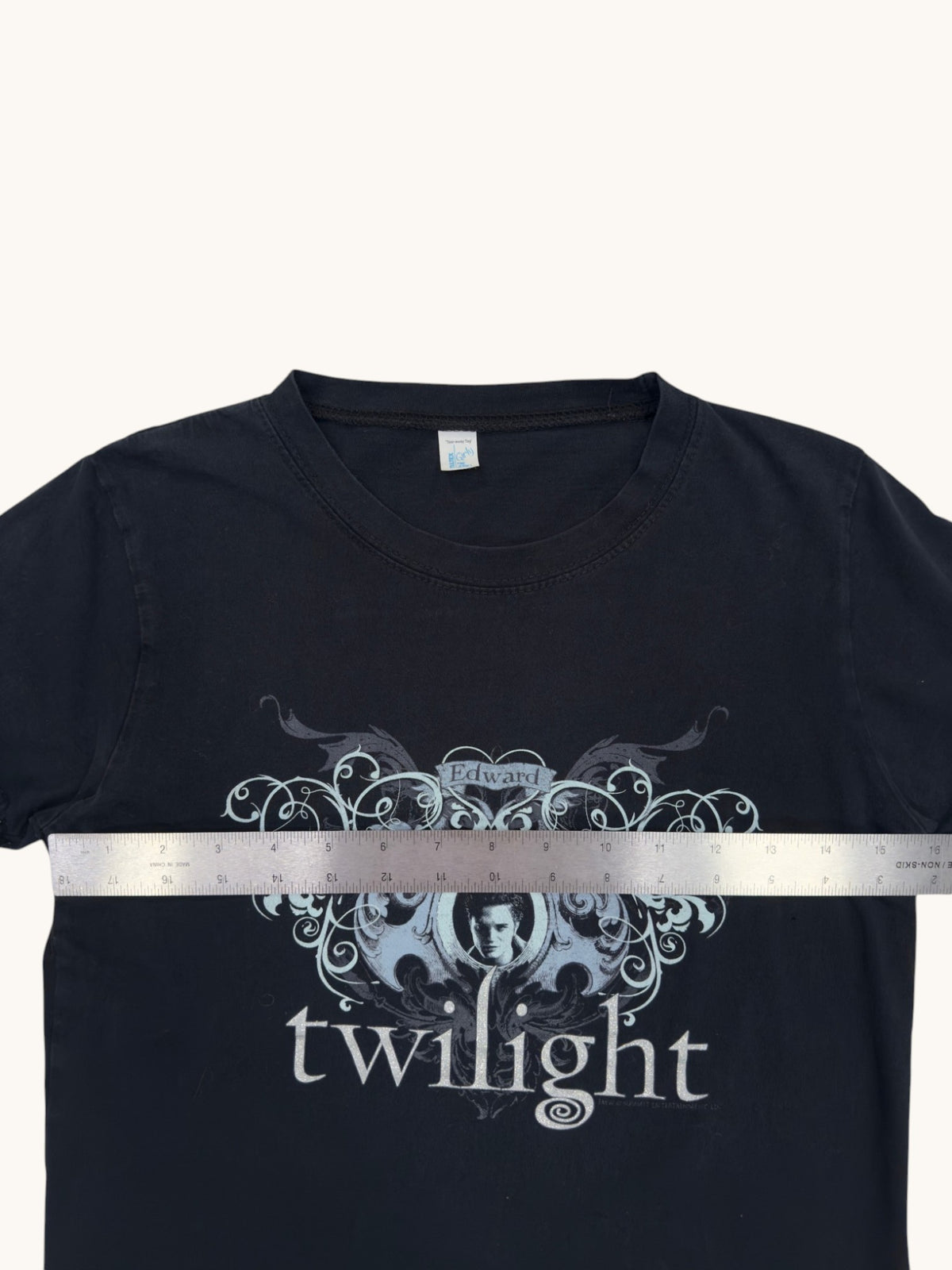 00s Tultex Girly Edward Cullen Twilight Tee