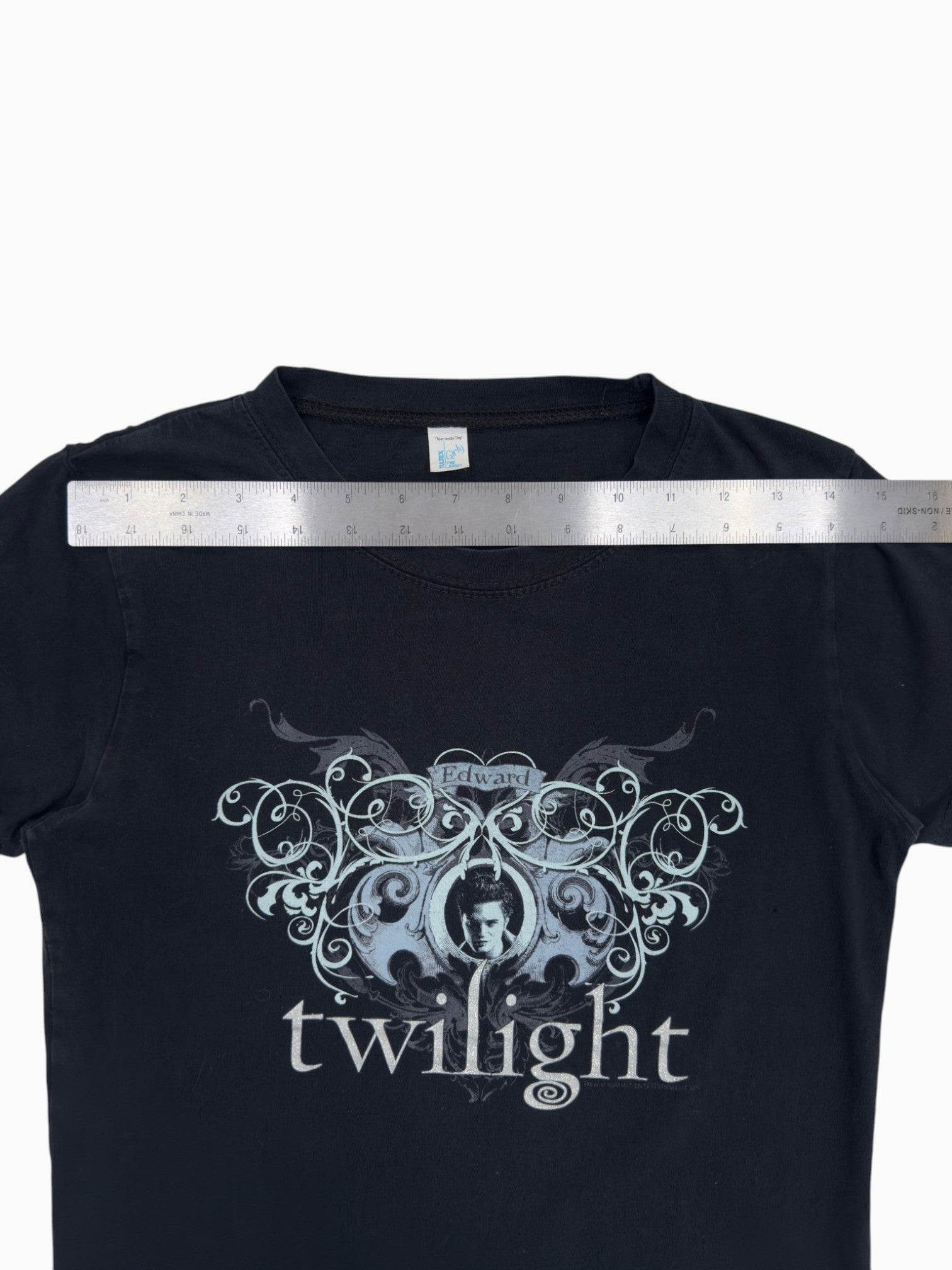 00s Tultex Girly Edward Cullen Twilight Tee