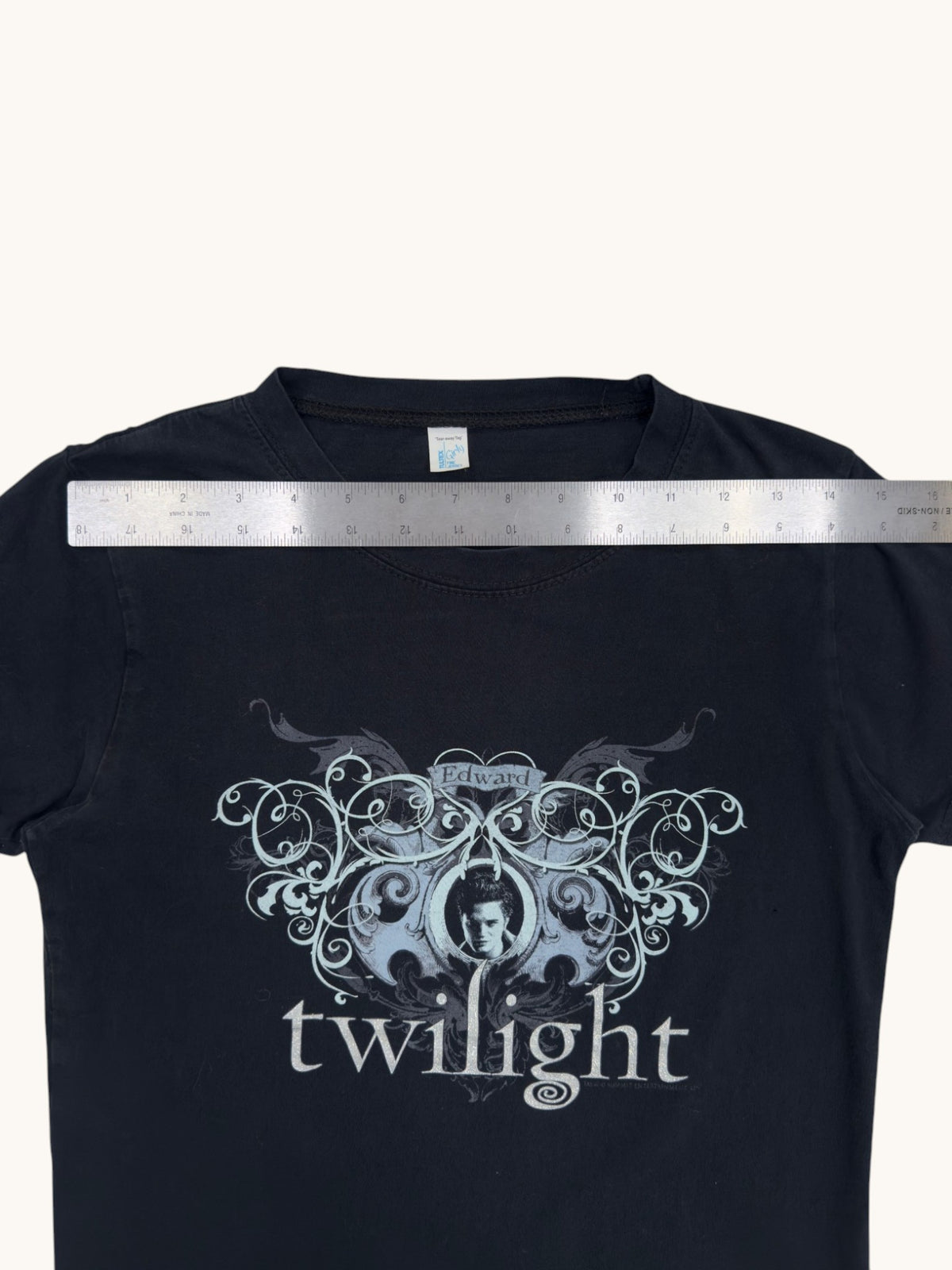 00s Tultex Girly Edward Cullen Twilight Tee